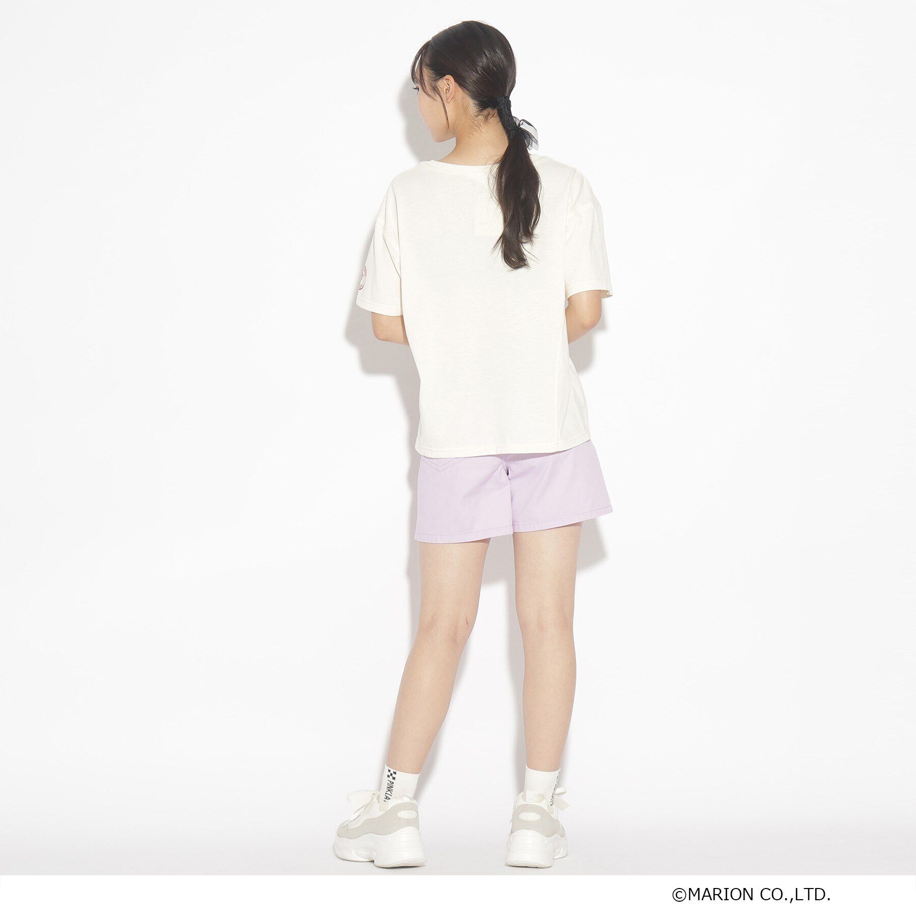 PINK-latte「【マリオンクレープ/ニコラ掲載商品】マリオンクレープコラボTシャツ」|Tシャツ・カットソー|