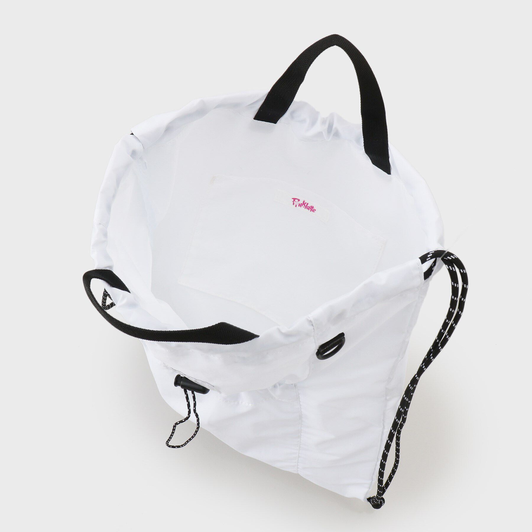 PINK-latte「ドロストナップサック」|リュック|