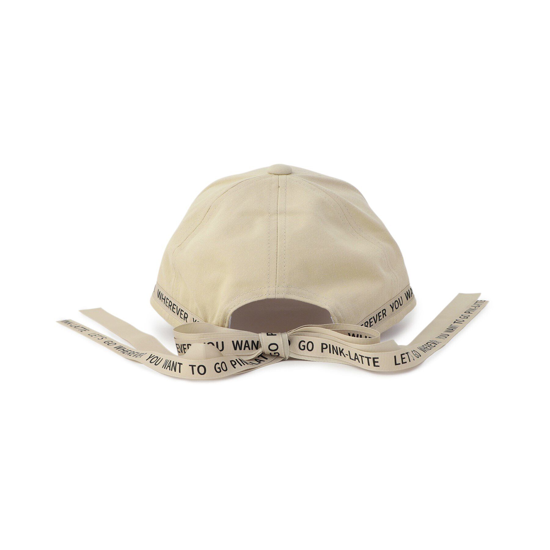 PINK-latte「ロゴリボンキャップ」|キャップ・キャスケット|