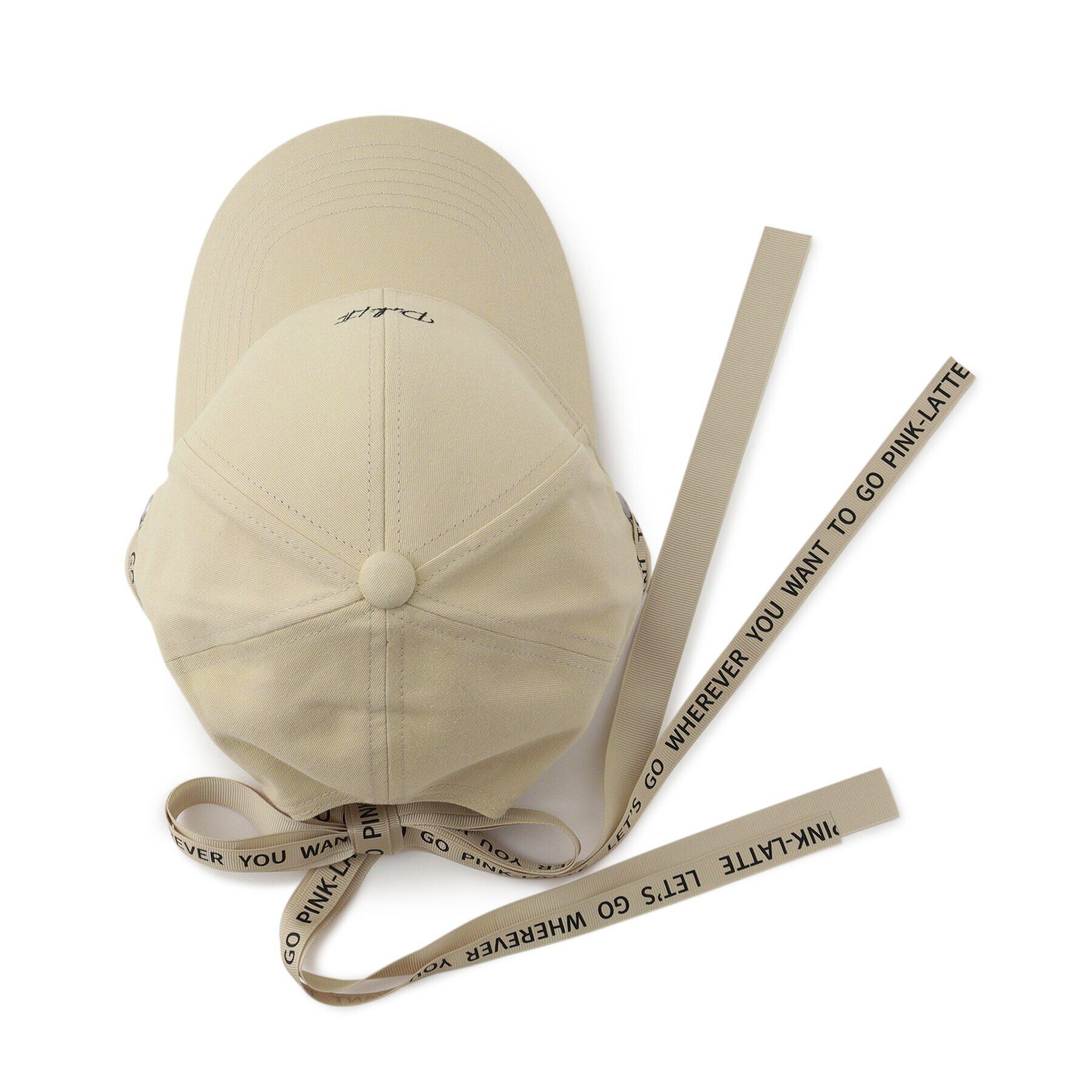 PINK-latte「ロゴリボンキャップ」|キャップ・キャスケット|