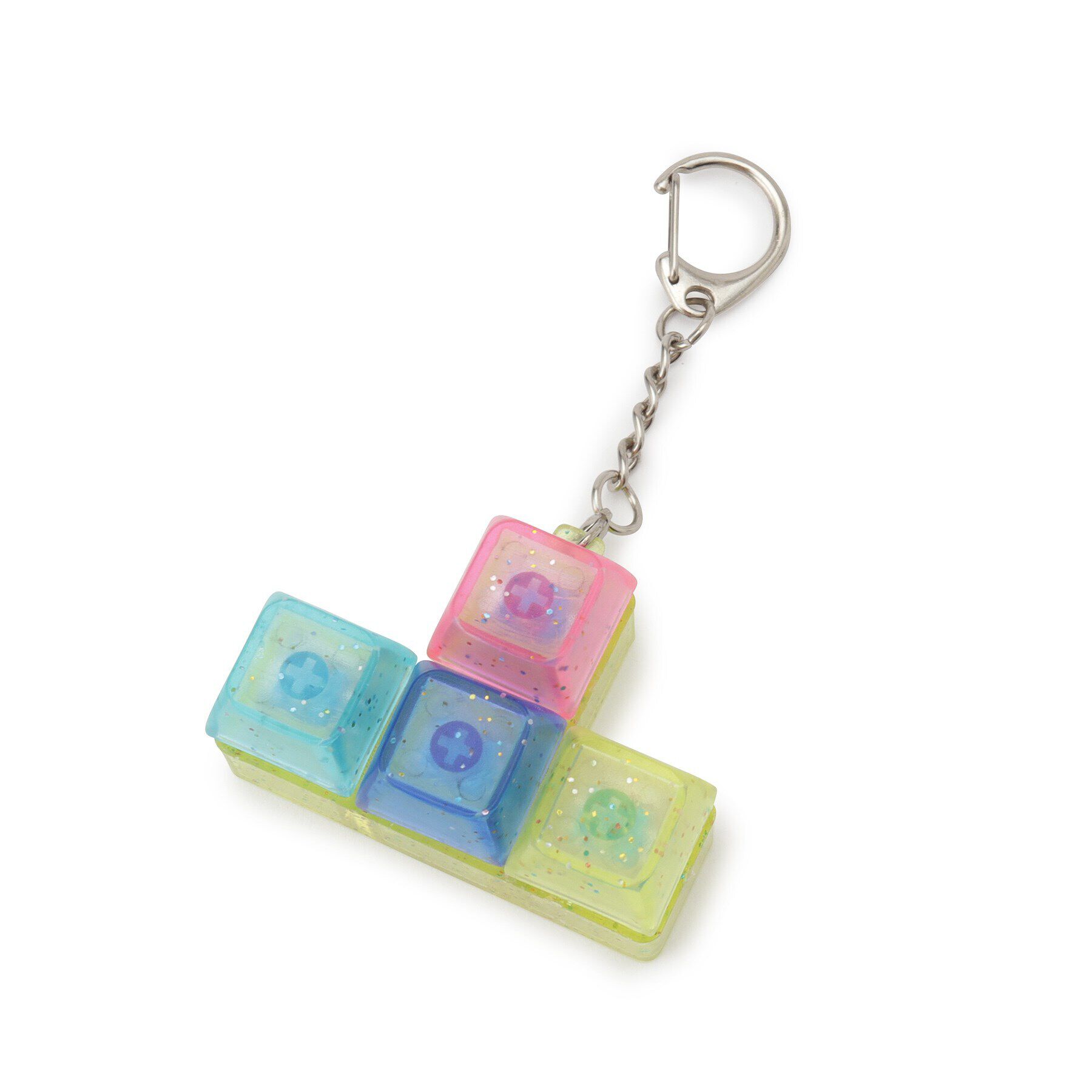 PINK-latte「キーボードキーホルダー」|キーケース|クリスタル/透明(5