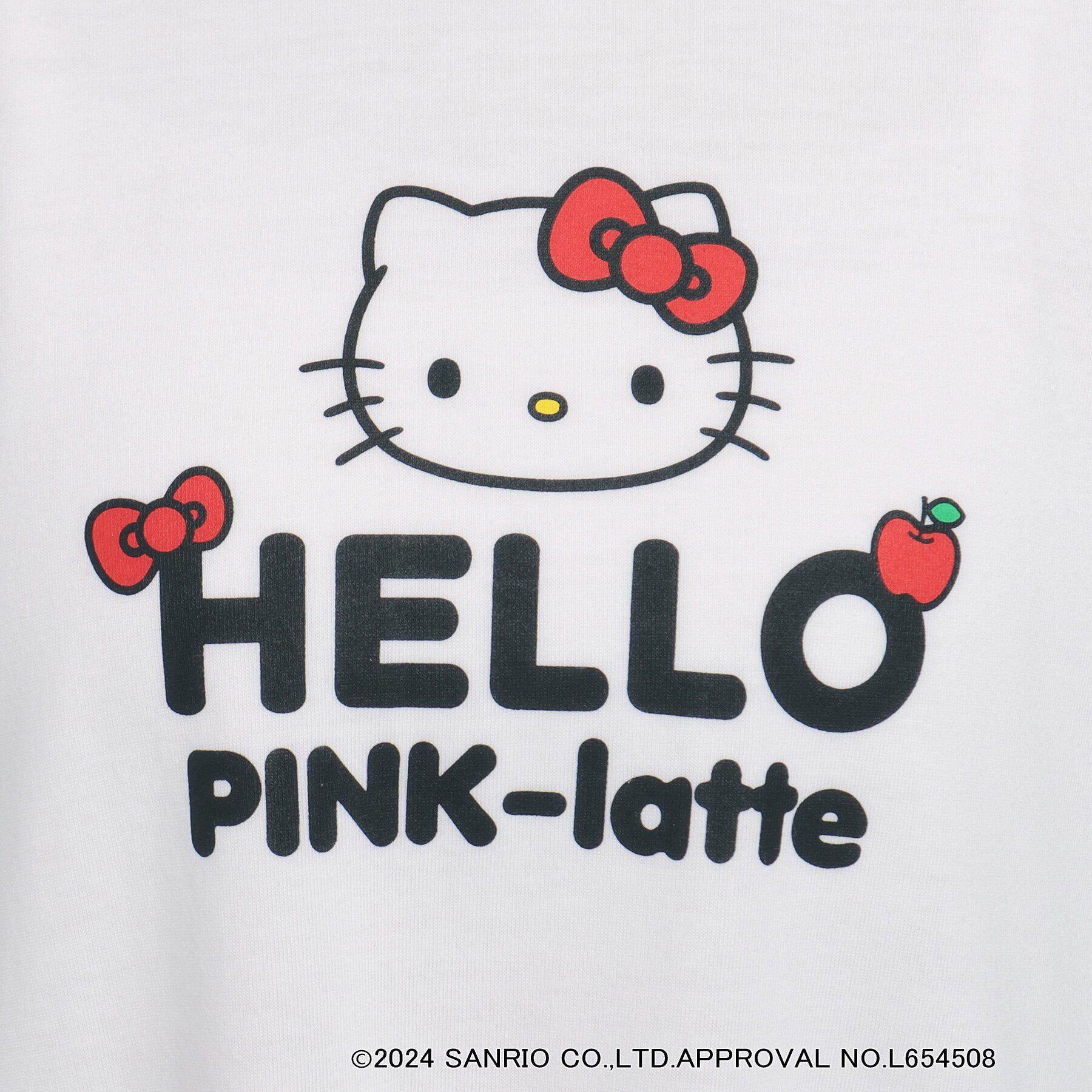 PINK-latte「【サンリオコラボ】ラグランロンT」|Tシャツ・カットソー|