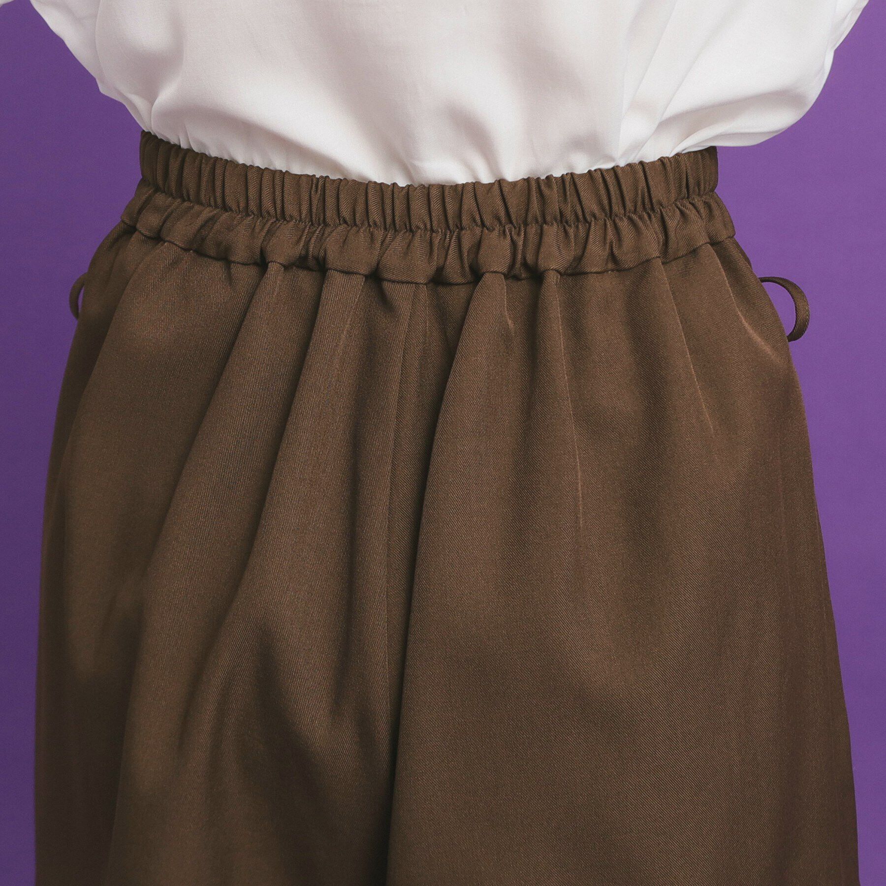 PINK-latte「リボンキュロットパンツ」|キュロット|