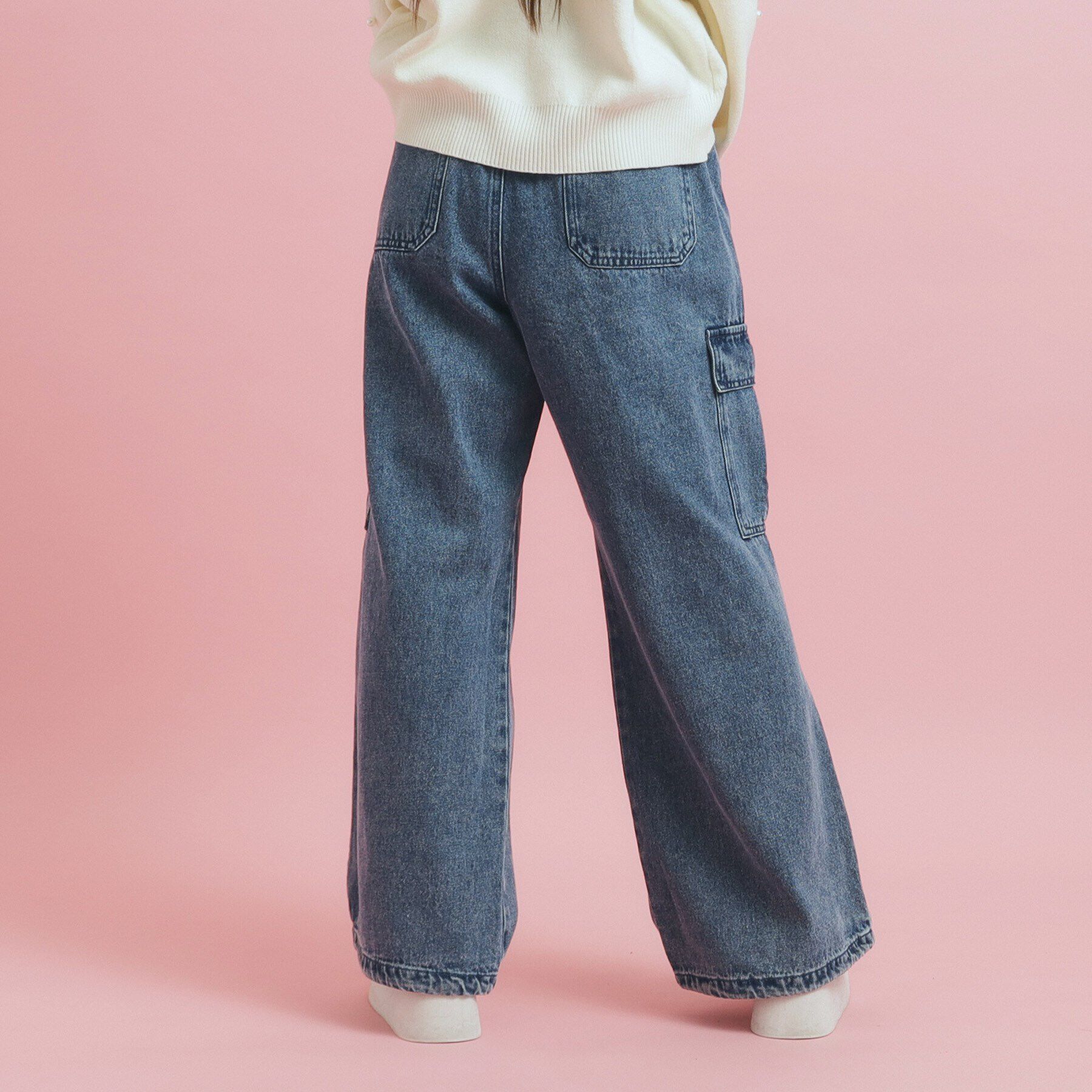 PINK-latte「ゆったりシルエットのカーゴパンツ」|その他|