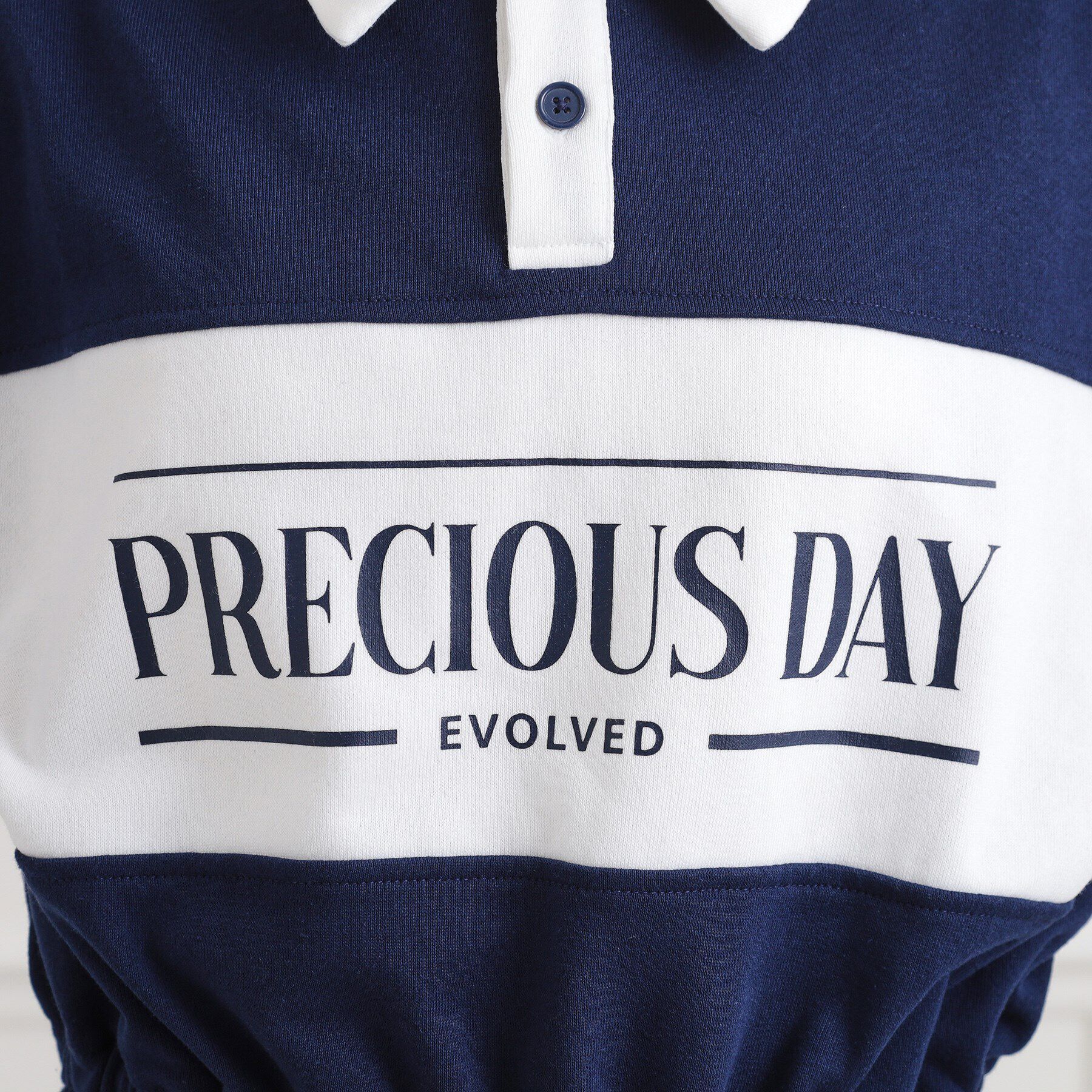 PINK-latte「ミニ裏エリ付きドロストワンピース」|ワンピース|