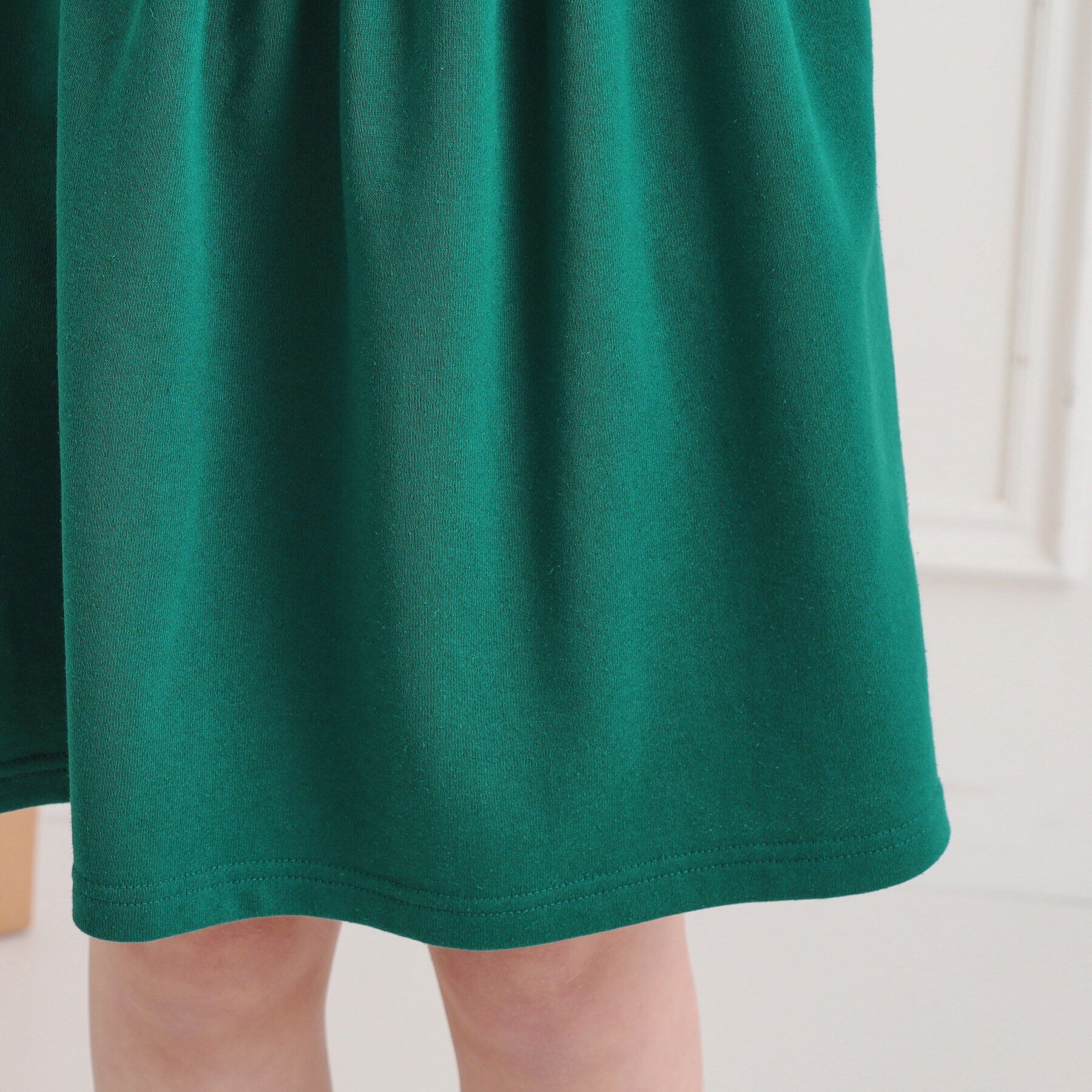 PINK-latte「ミニ裏エリ付きドロストワンピース」|ワンピース|