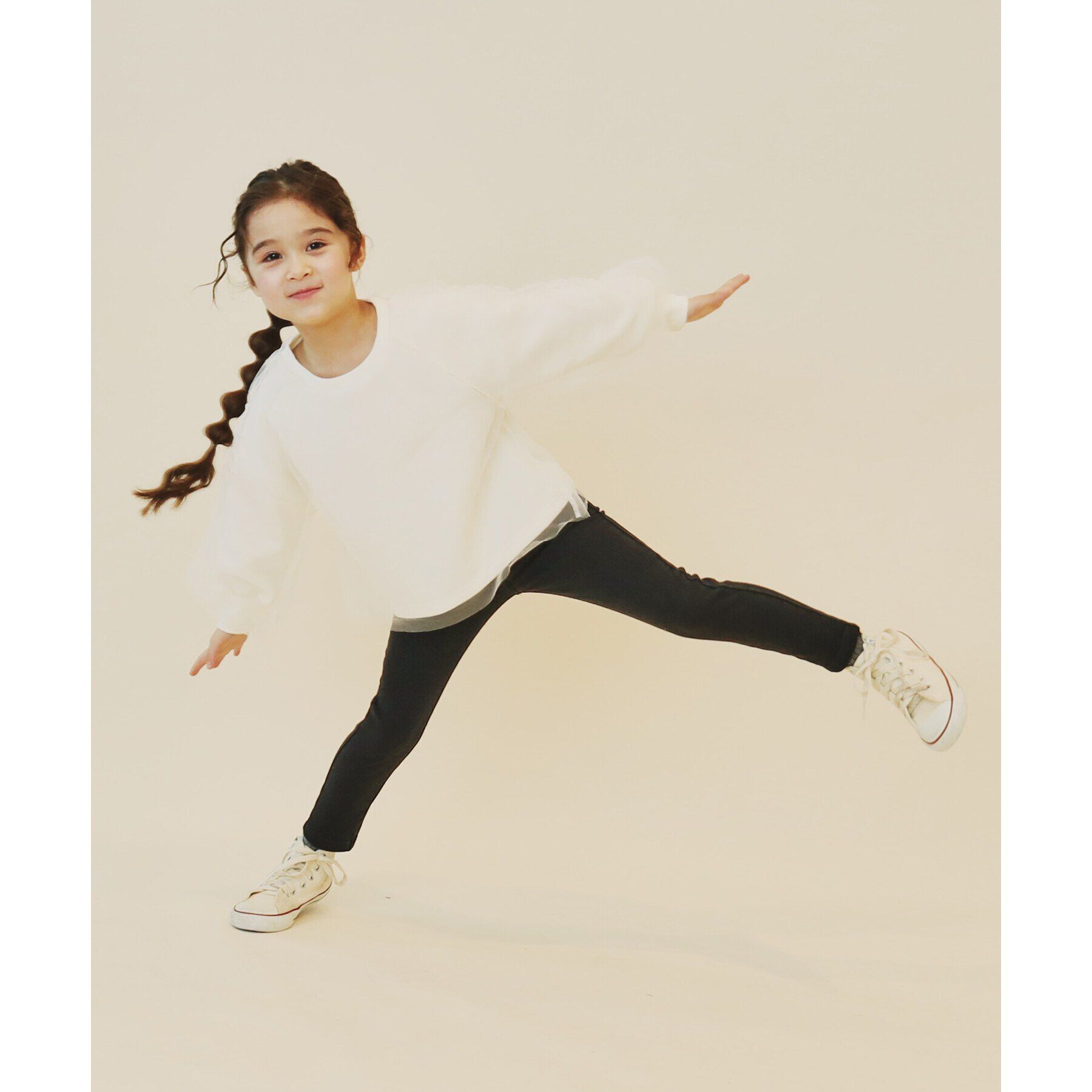 THE SHOP TK「【110ー160/裏起毛】あったかのびーるスキニーパンツ/洗濯機OK」|その他|