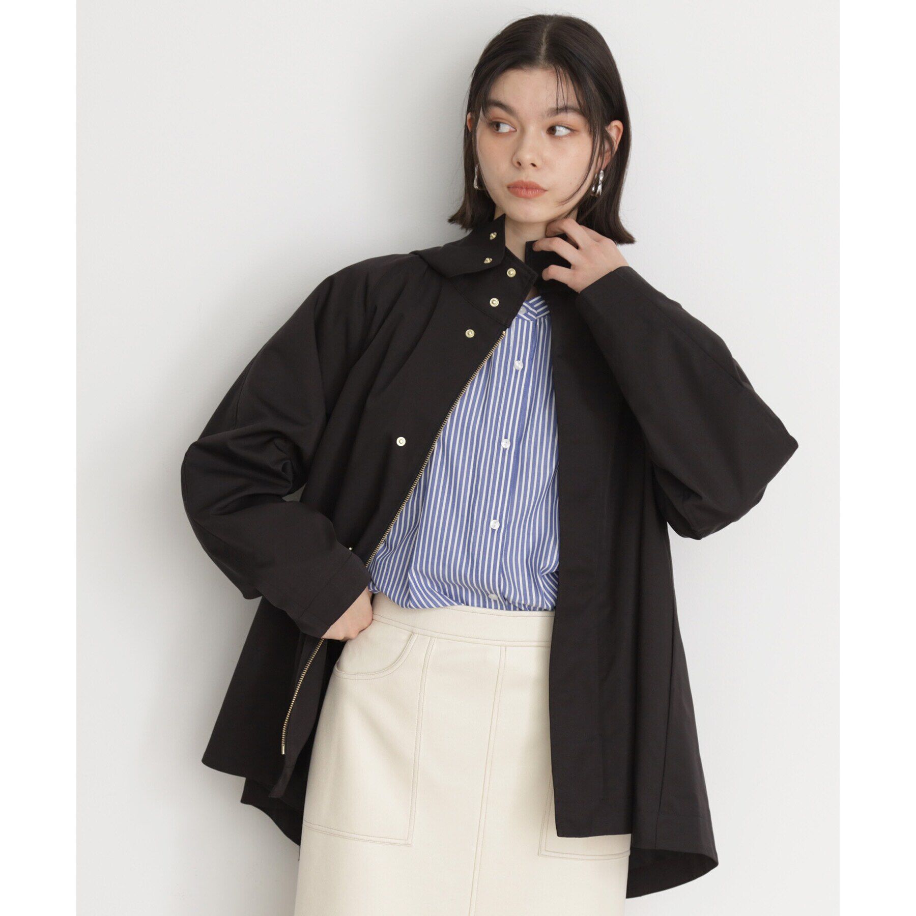 THE SHOP TK「【後ろタック】マウンテンパーカ/洗える」|ブルゾン・スタジャン|