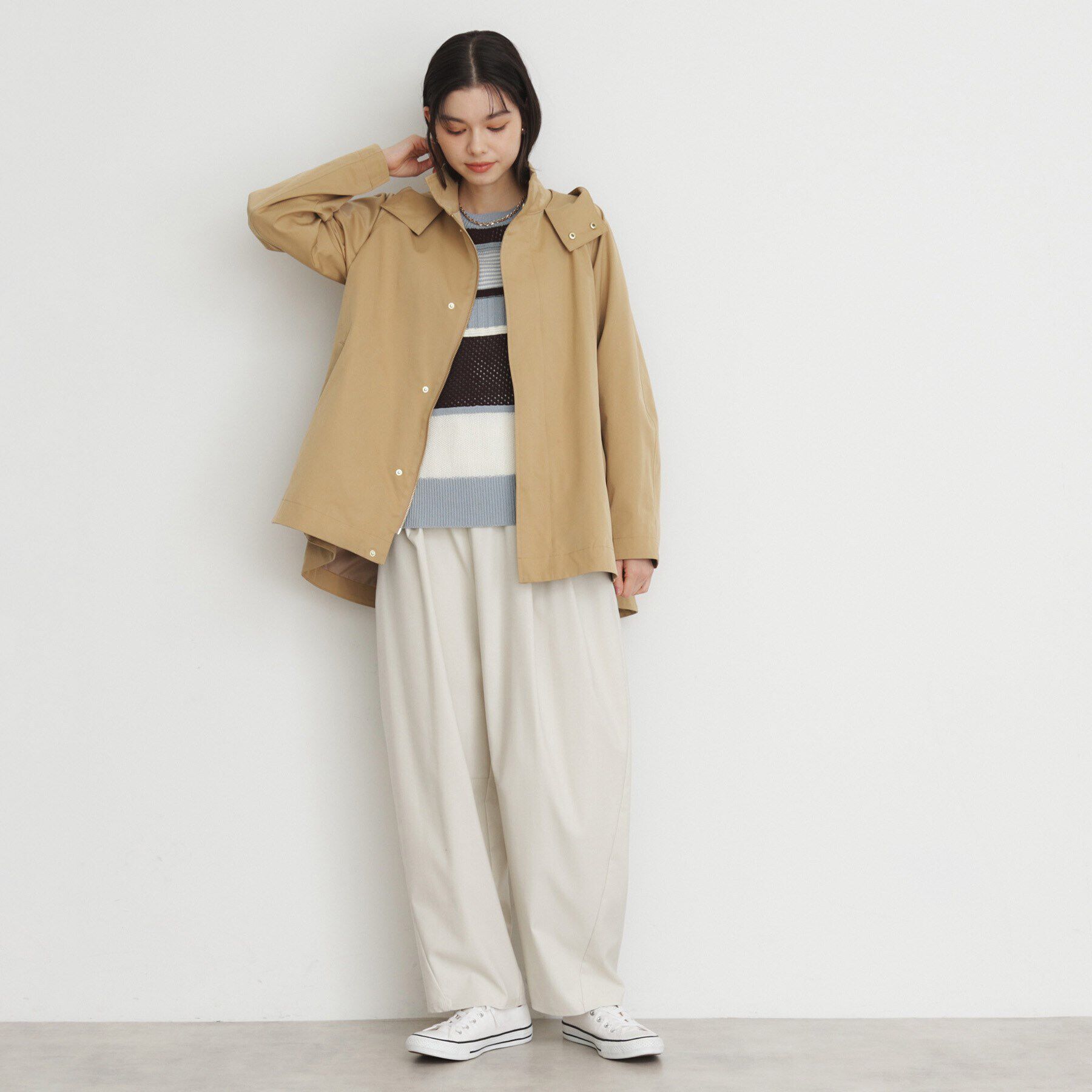 THE SHOP TK「【後ろタック】マウンテンパーカ/洗える」|ブルゾン・スタジャン|