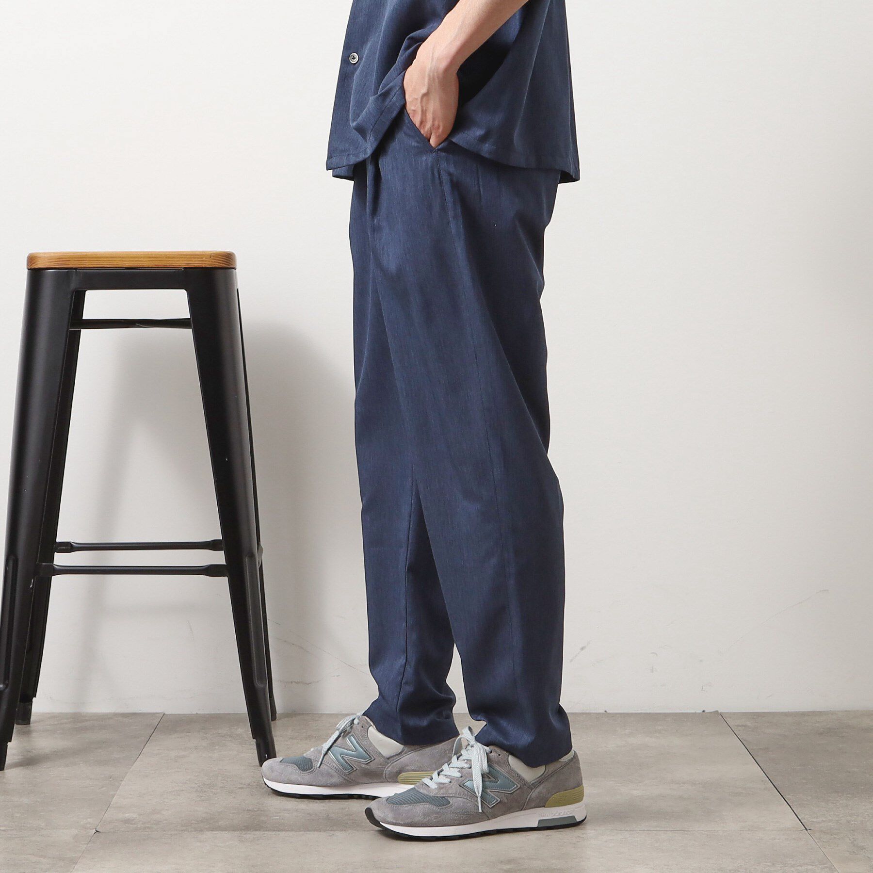 THE SHOP TK「クールファイバーイージーパンツ　接触冷感／吸水速乾／UVケア／軽量／セットアップ可」|その他|