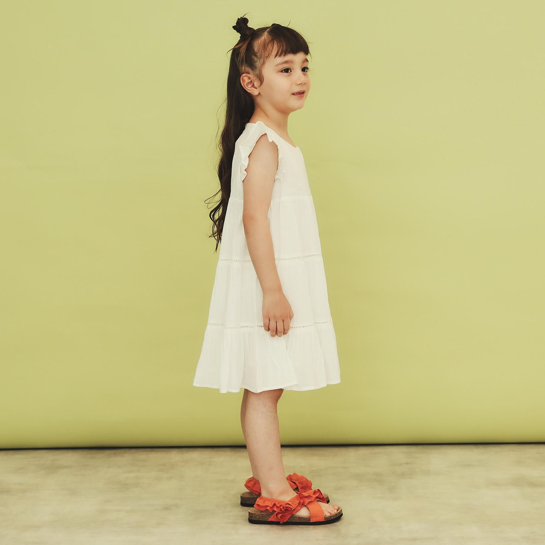 THE SHOP TK「【120－150】ティアードワンピース/洗える」|ワンピース|