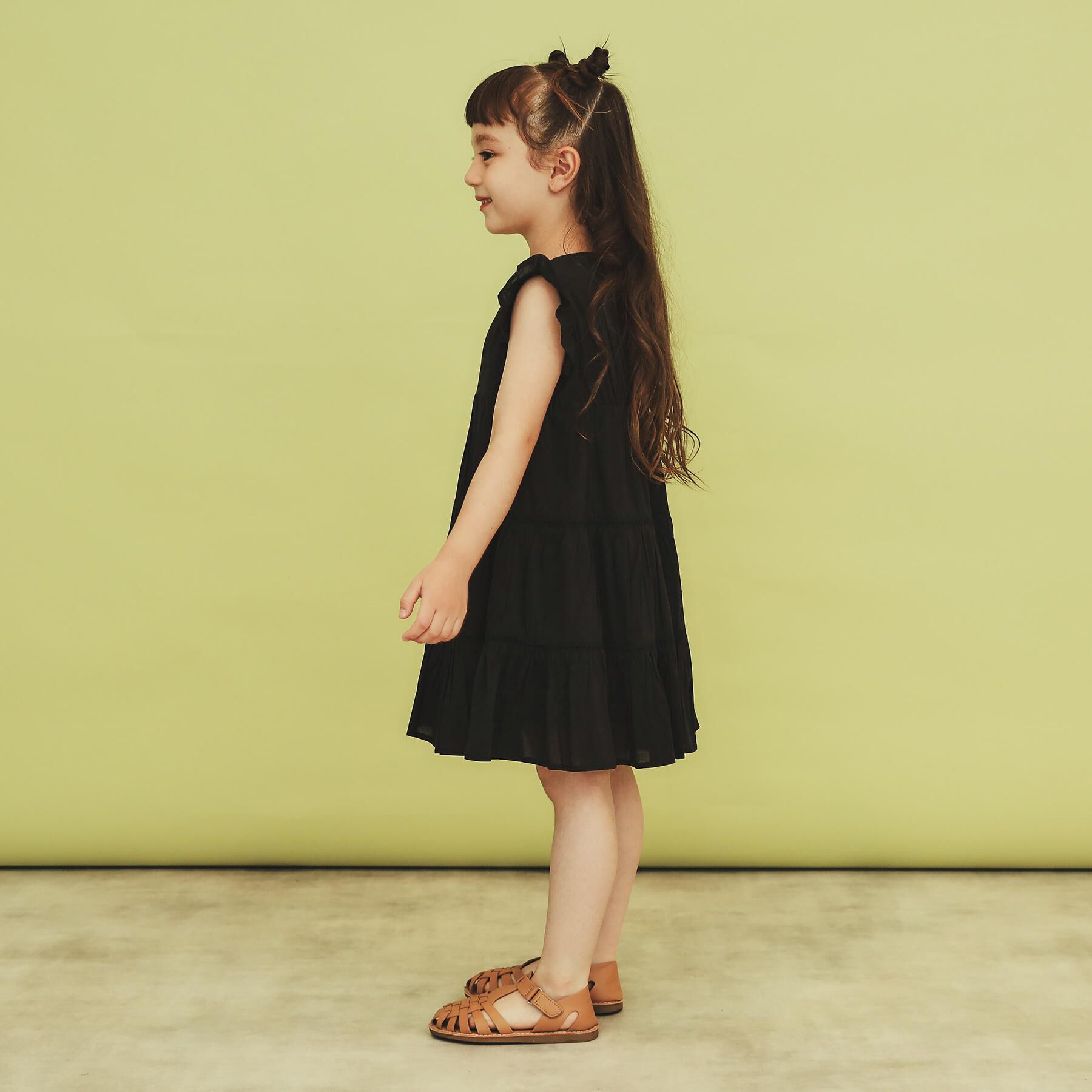 THE SHOP TK「【120－150】ティアードワンピース/洗える」|ワンピース|