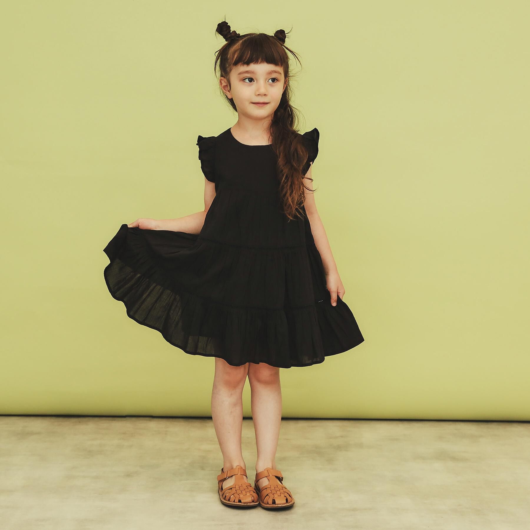 THE SHOP TK「【120－150】ティアードワンピース/洗える」|ワンピース|