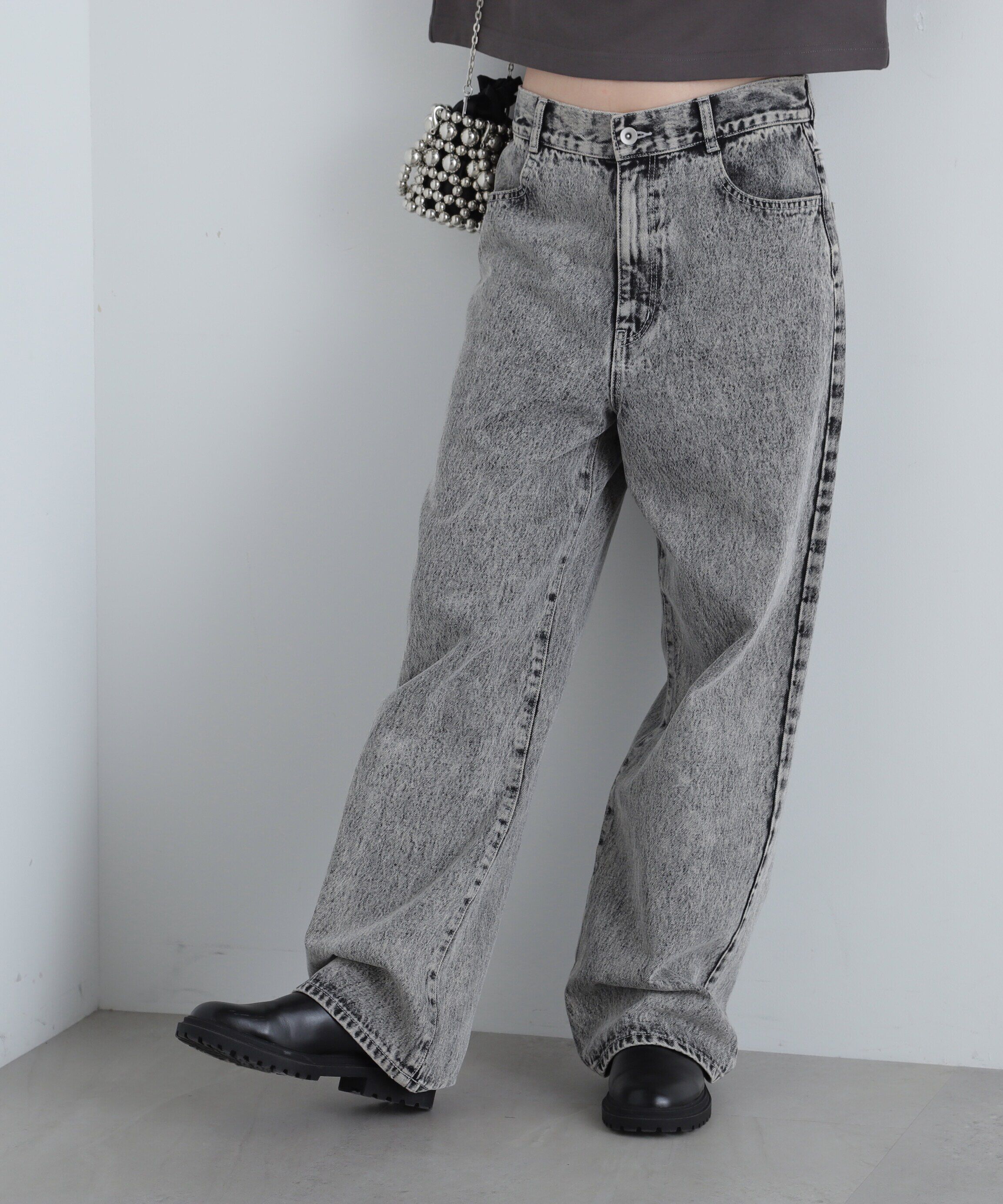  「ワイドストレートデニムパンツ《S Size Line》」|その他|