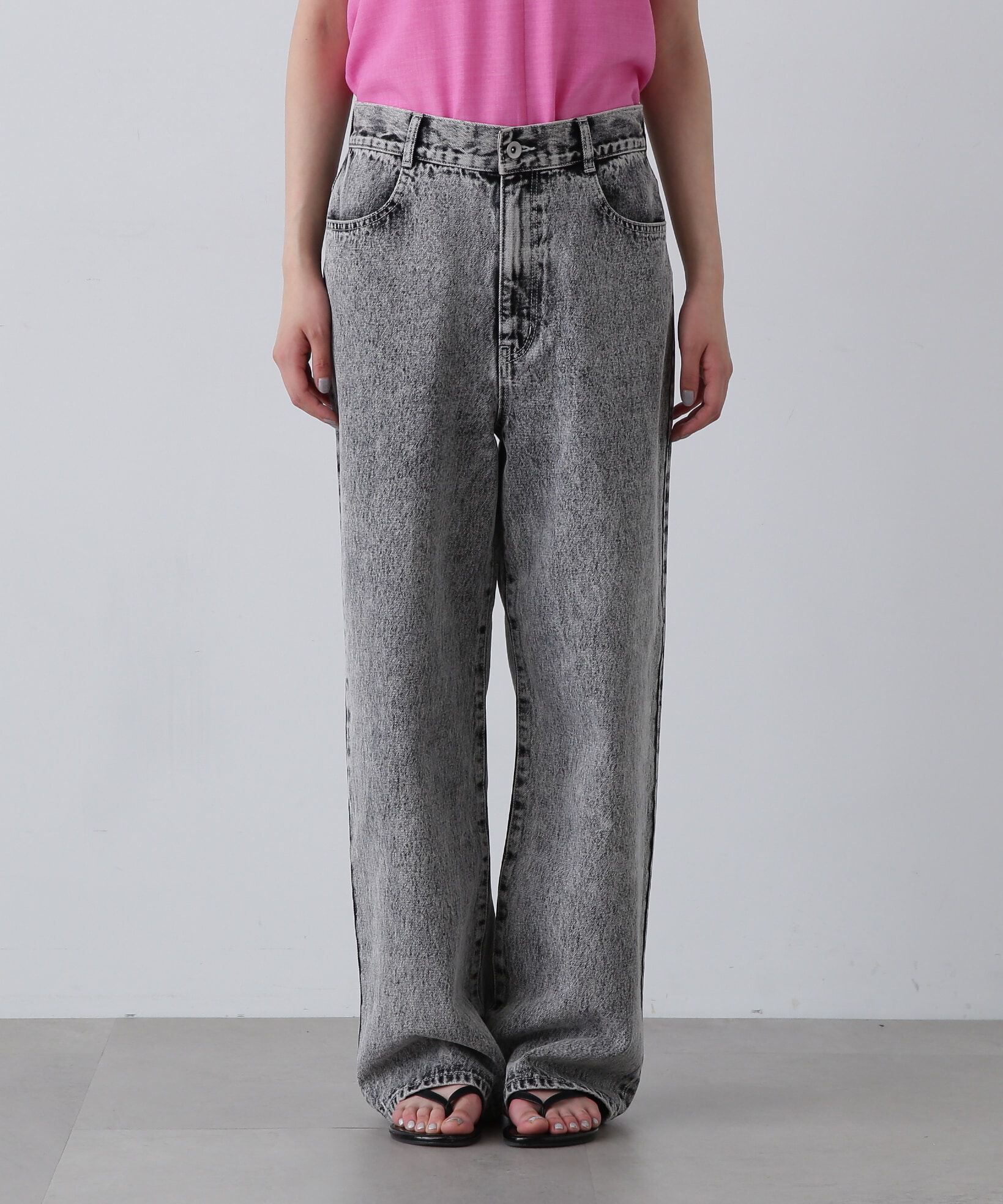  「ワイドストレートデニムパンツ《S Size Line》」|その他|