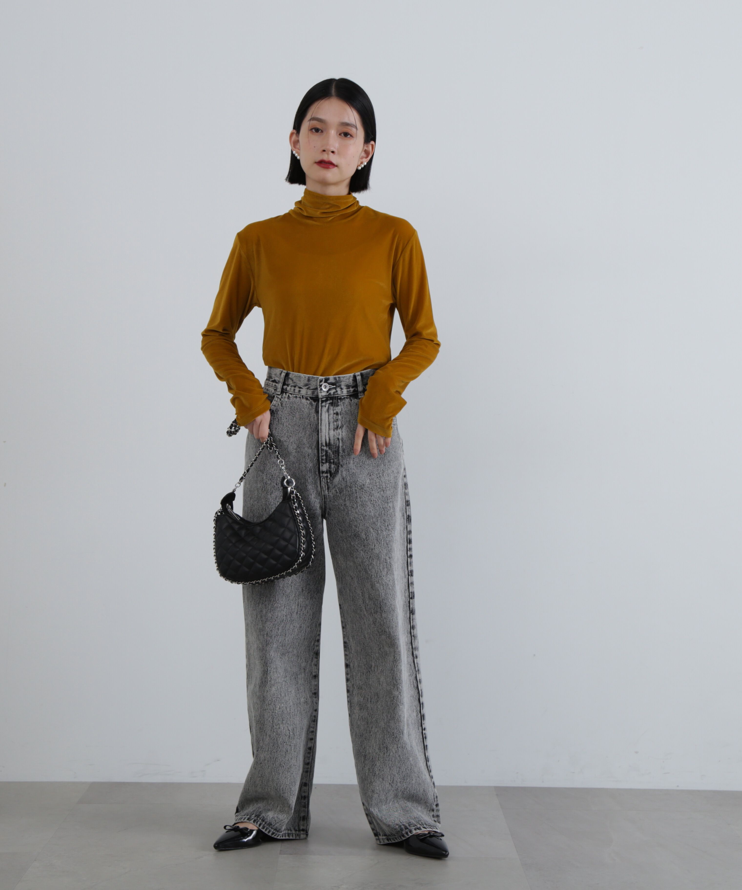  「ワイドストレートデニムパンツ《S Size Line》」|その他|