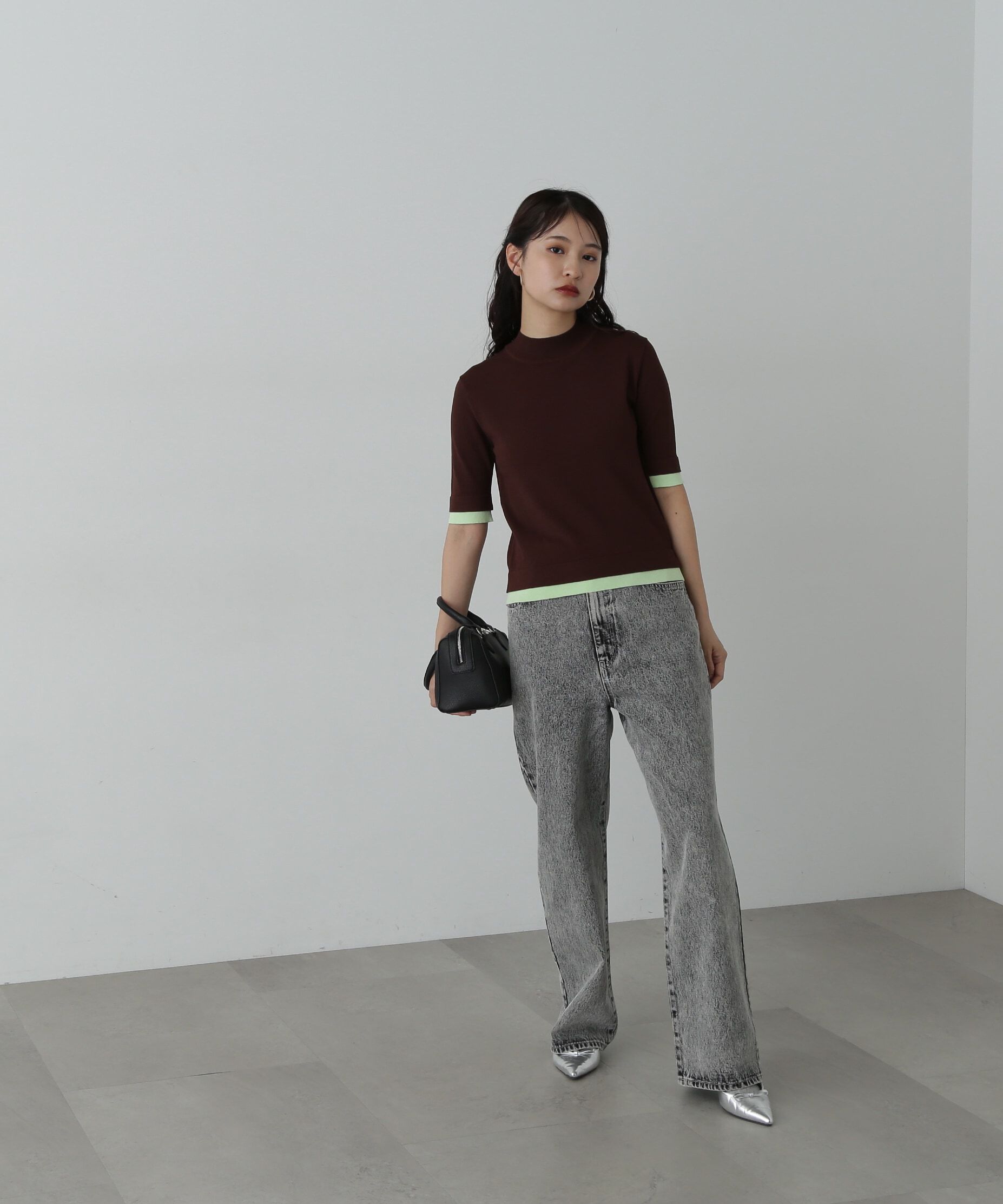  「ワイドストレートデニムパンツ《S Size Line》」|その他|