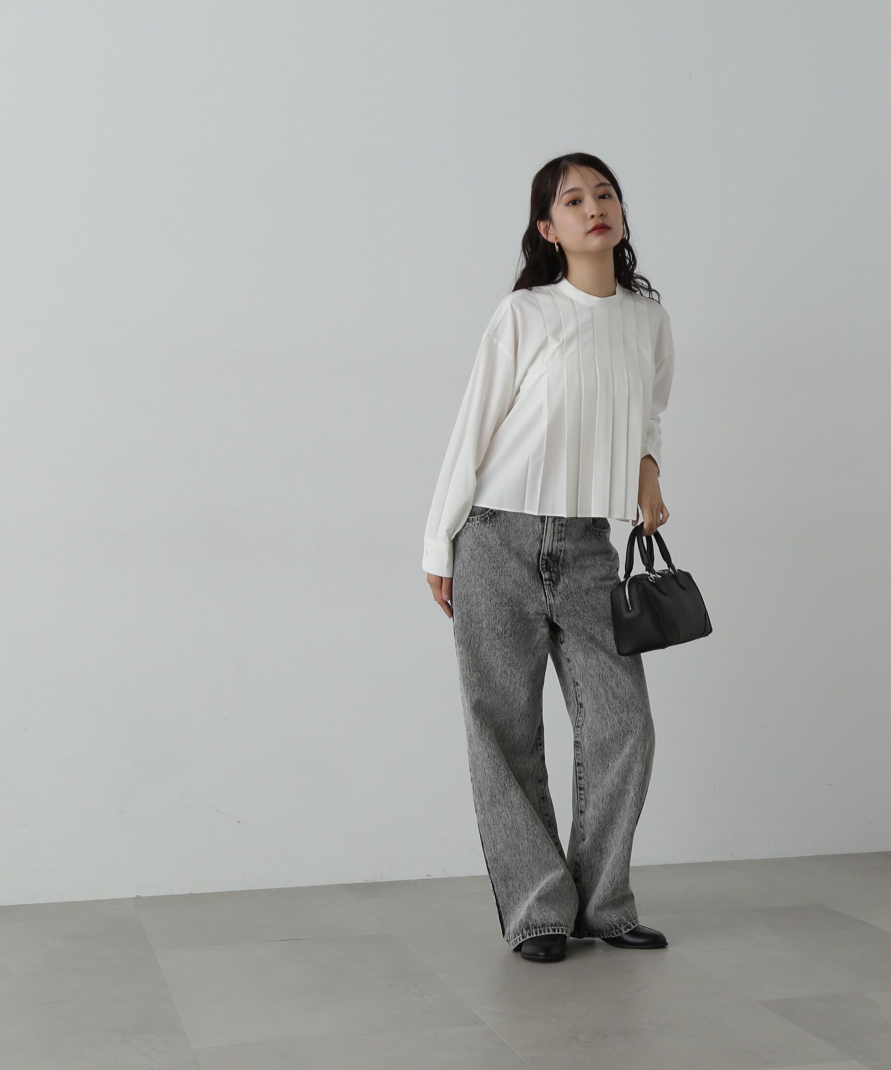  「ワイドストレートデニムパンツ《S Size Line》」|その他|