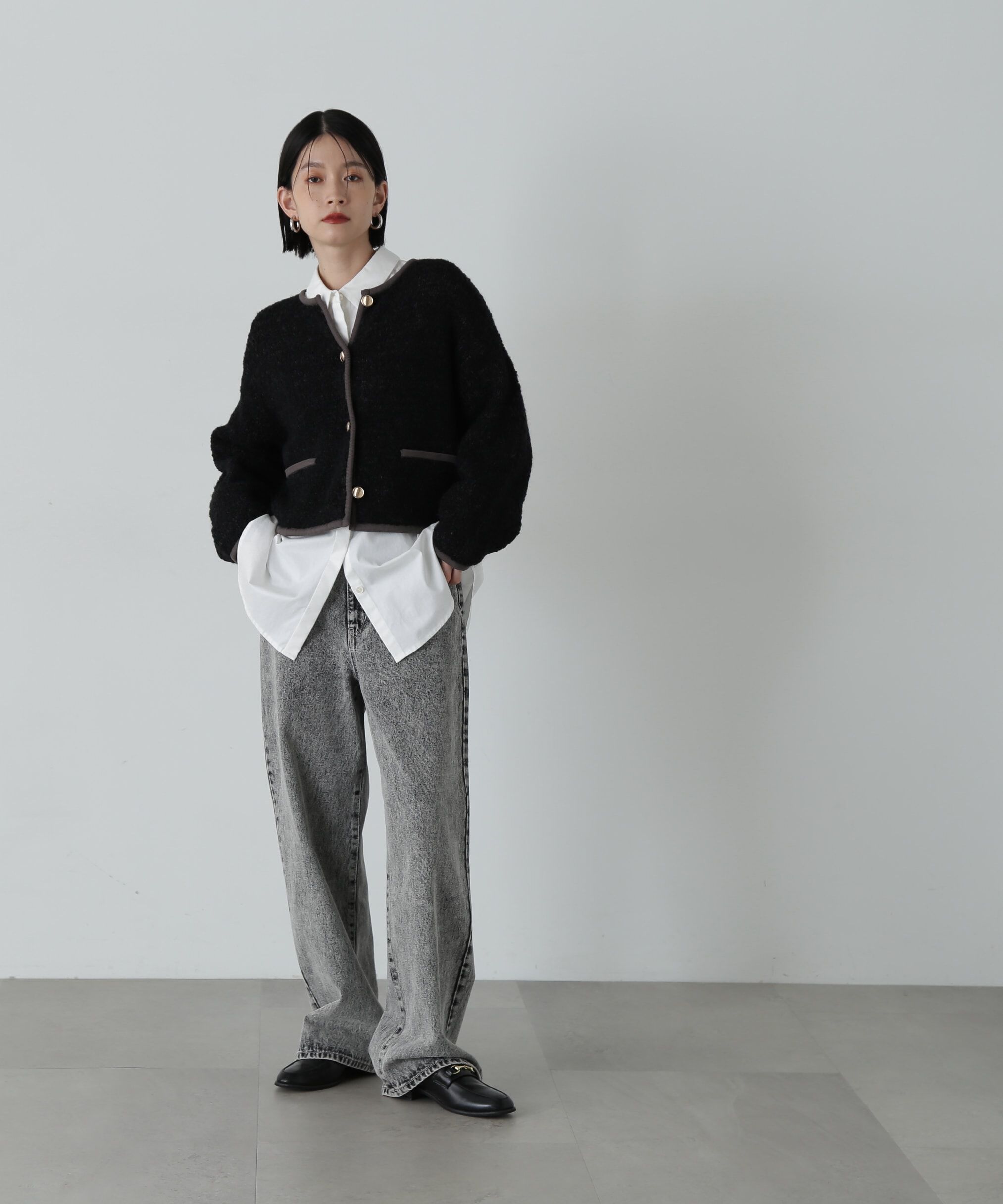  「ワイドストレートデニムパンツ《S Size Line》」|その他|