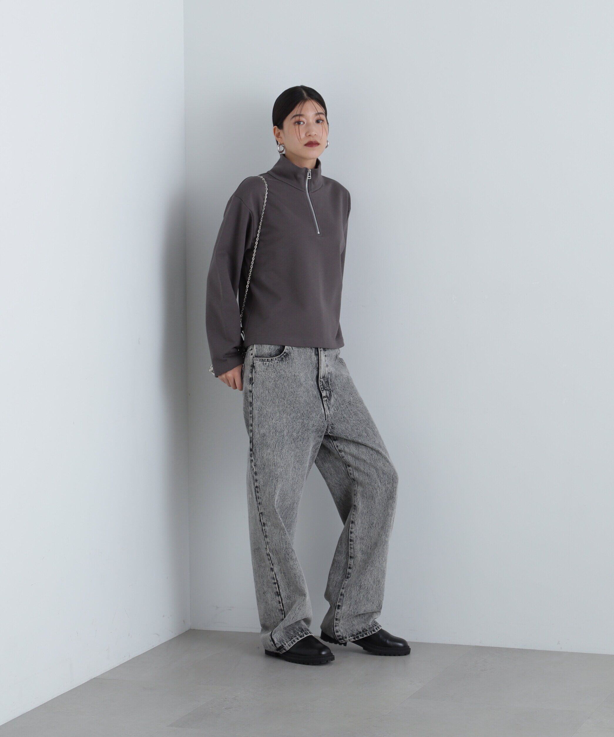  「ワイドストレートデニムパンツ《S Size Line》」|その他|