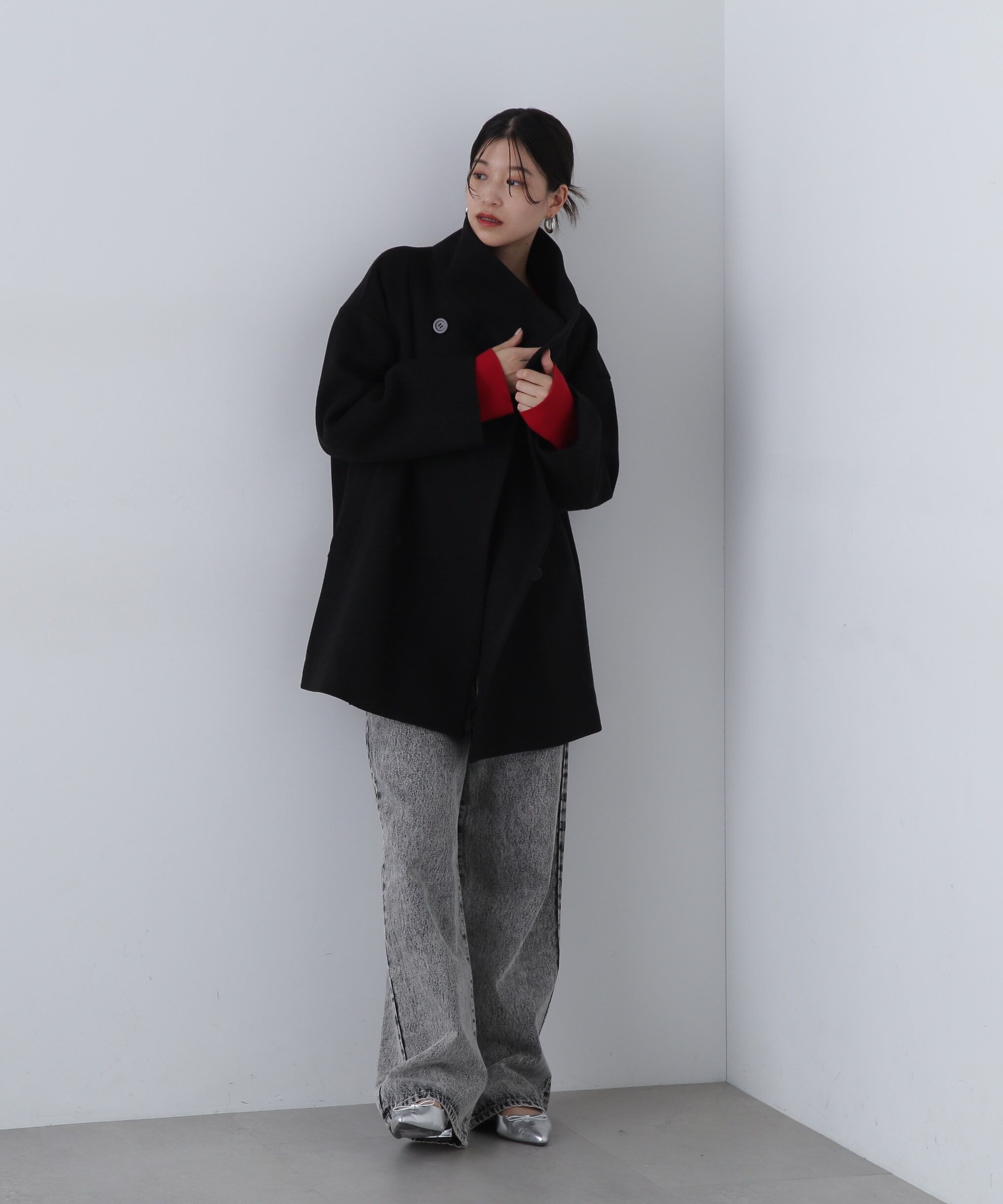  「ワイドストレートデニムパンツ《S Size Line》」|その他|