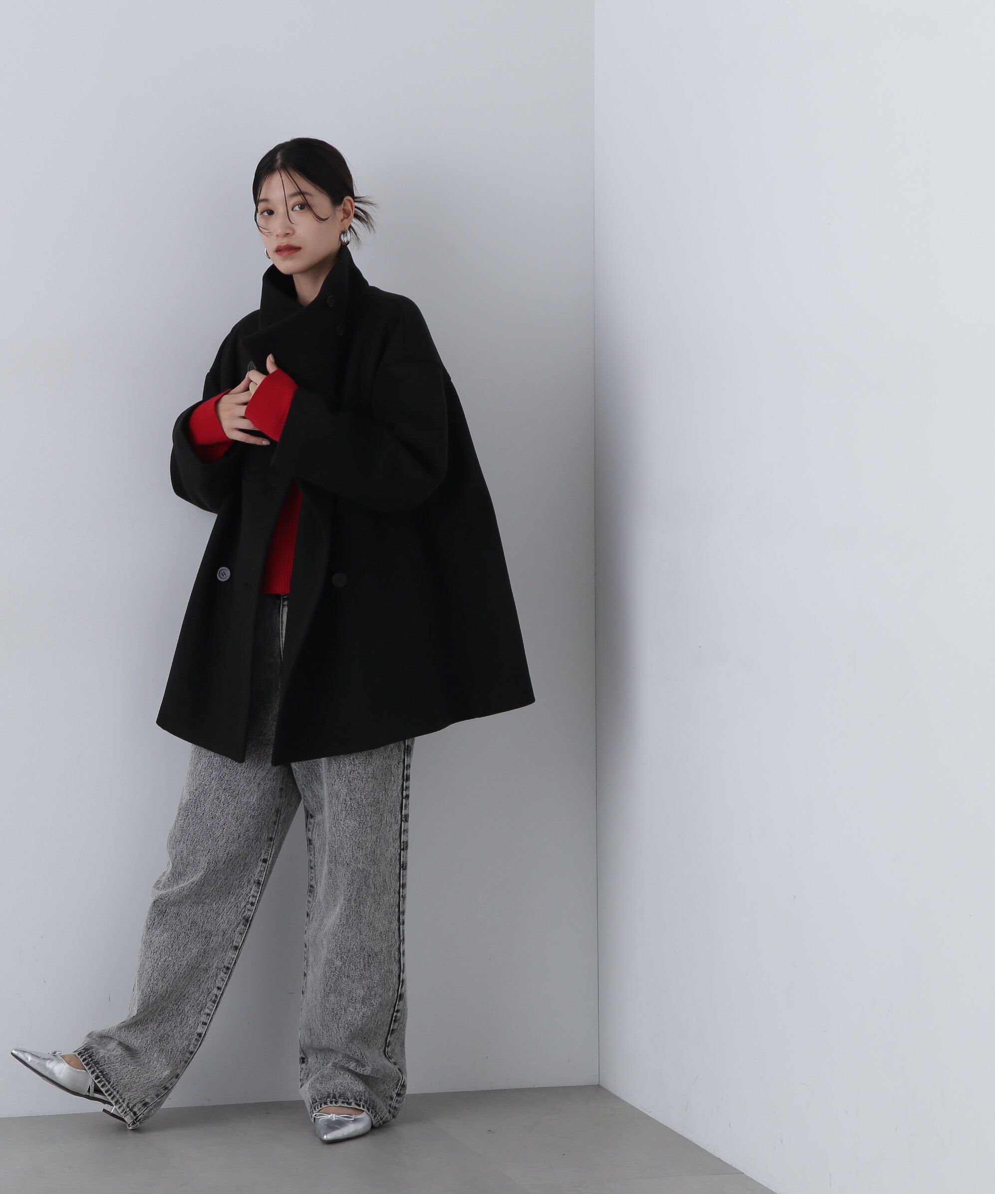  「ワイドストレートデニムパンツ《S Size Line》」|その他|