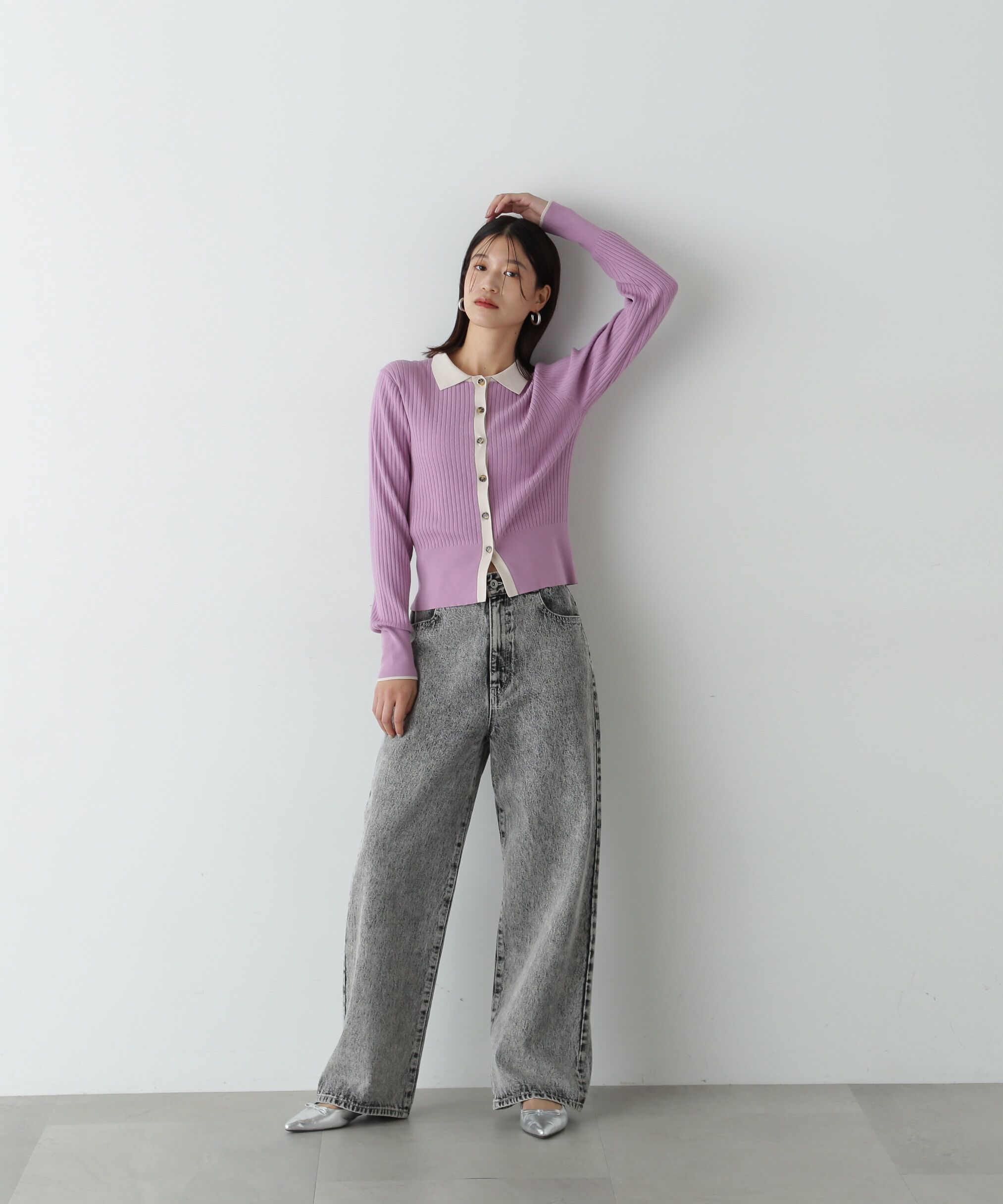  「ワイドストレートデニムパンツ《S Size Line》」|その他|