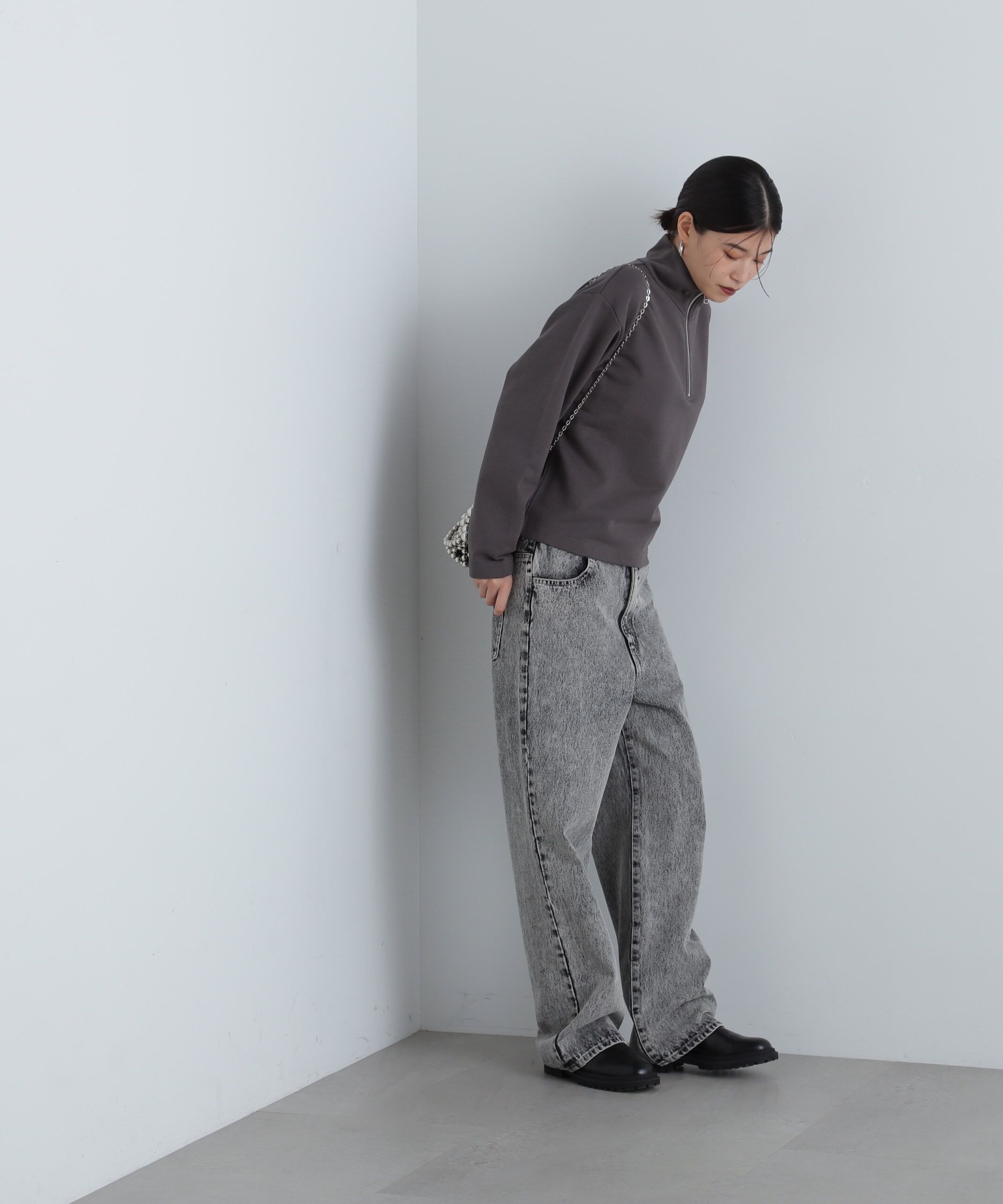  「ワイドストレートデニムパンツ《S Size Line》」|その他|