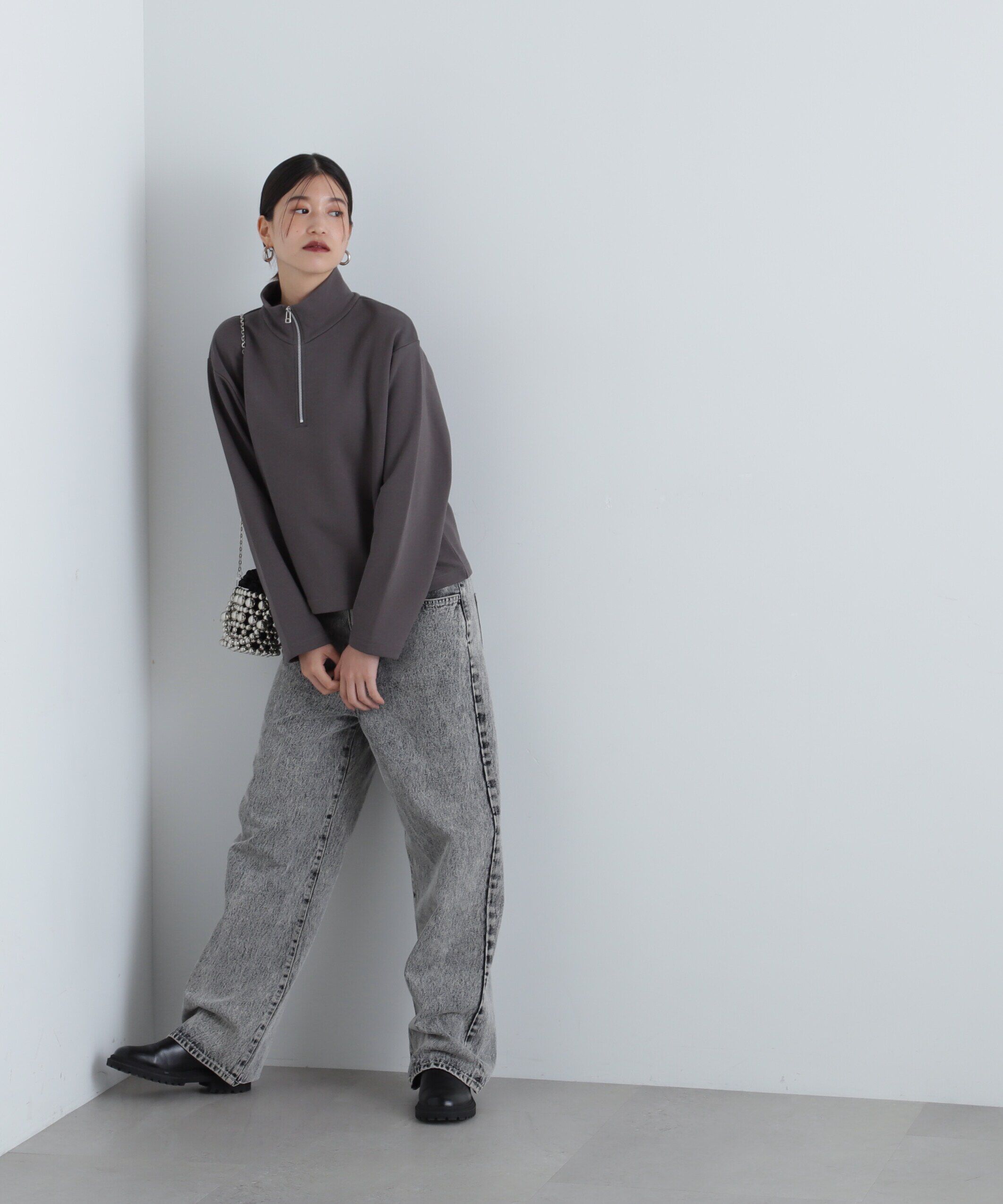  「ワイドストレートデニムパンツ《S Size Line》」|その他|