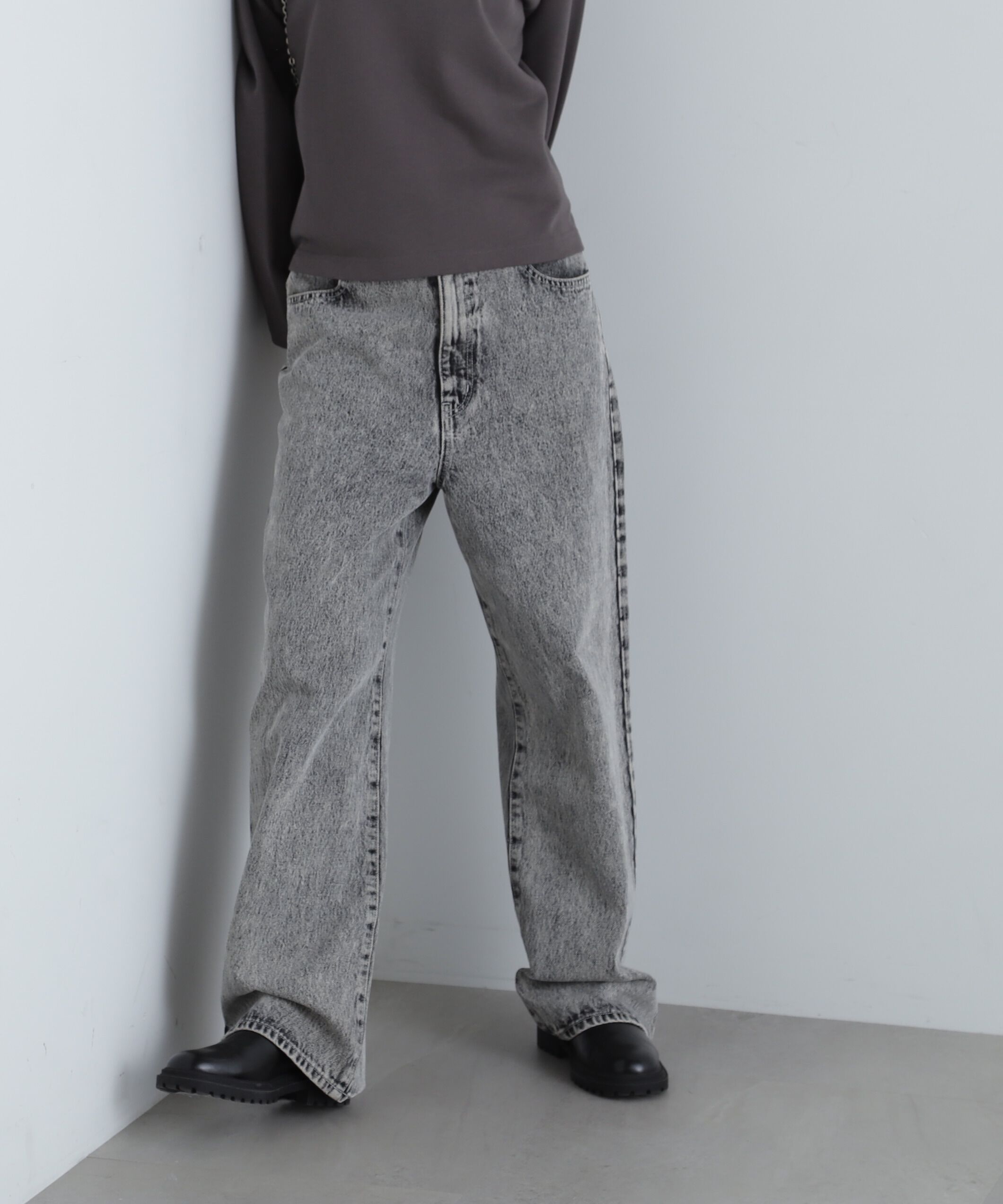  「ワイドストレートデニムパンツ《S Size Line》」|その他|