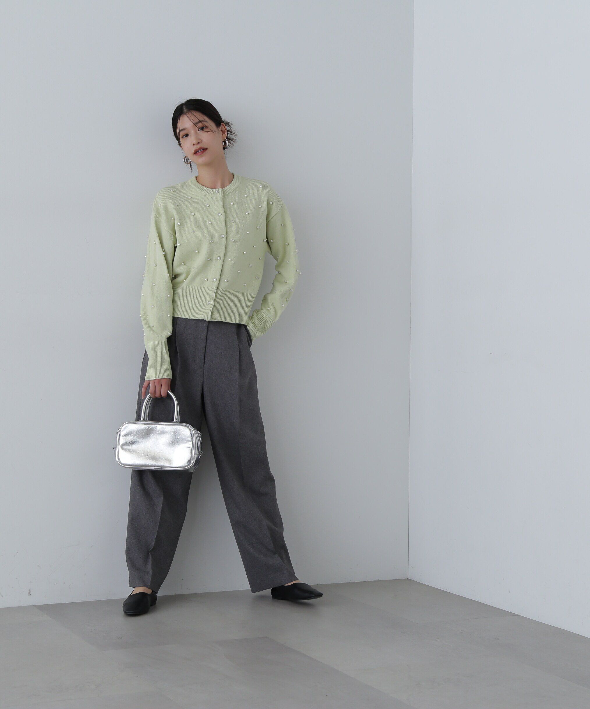  「センタープレスベルト付ワイドパンツ《S Size Line》」|その他|