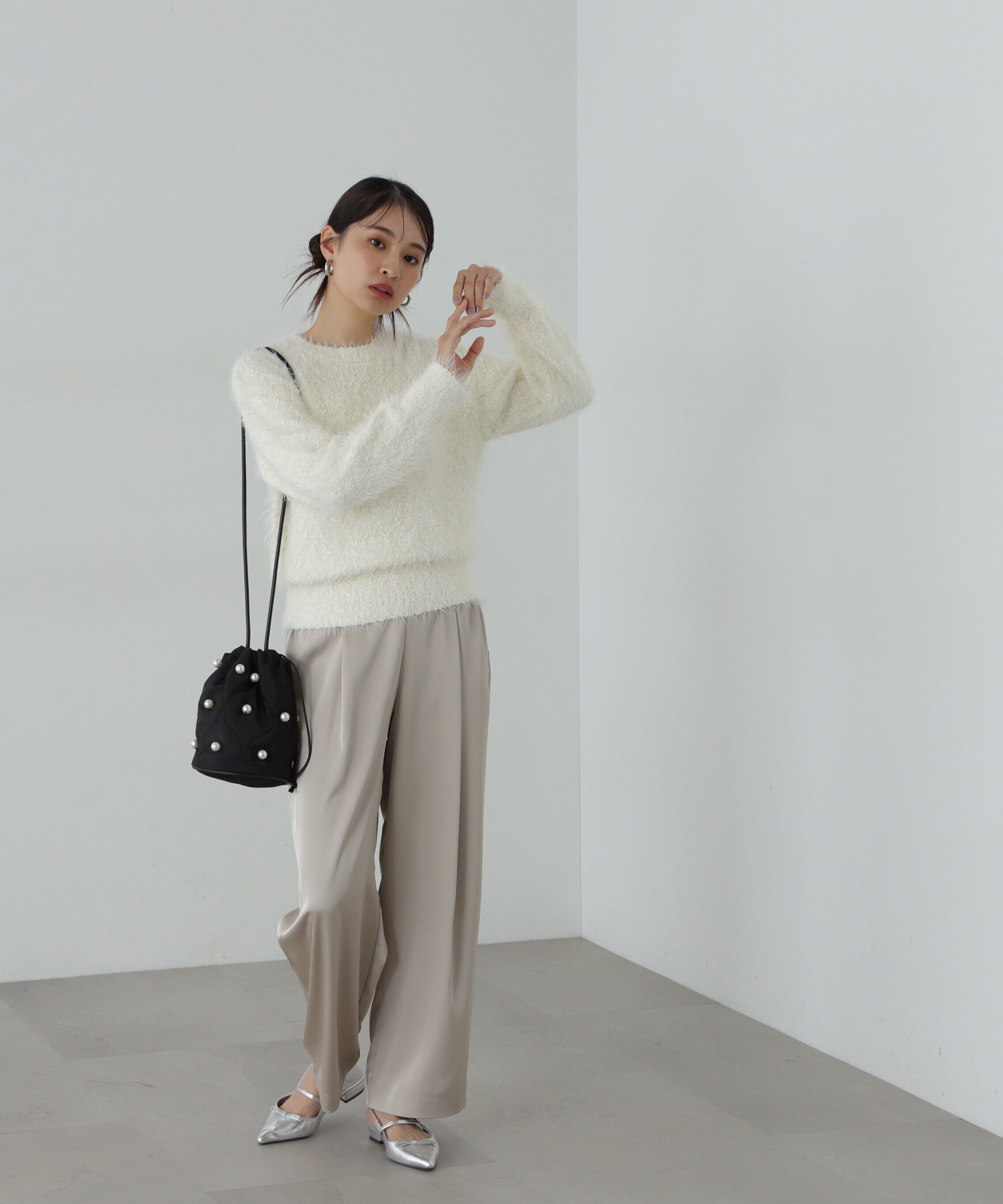  「イージーサテンワイドパンツ《S Size Line》」|その他|