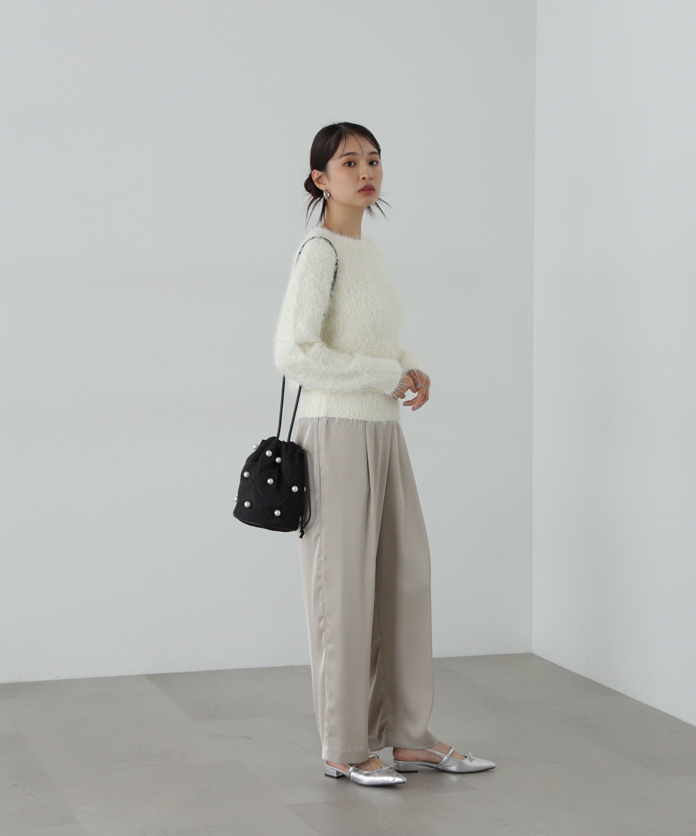  「イージーサテンワイドパンツ《S Size Line》」|その他|