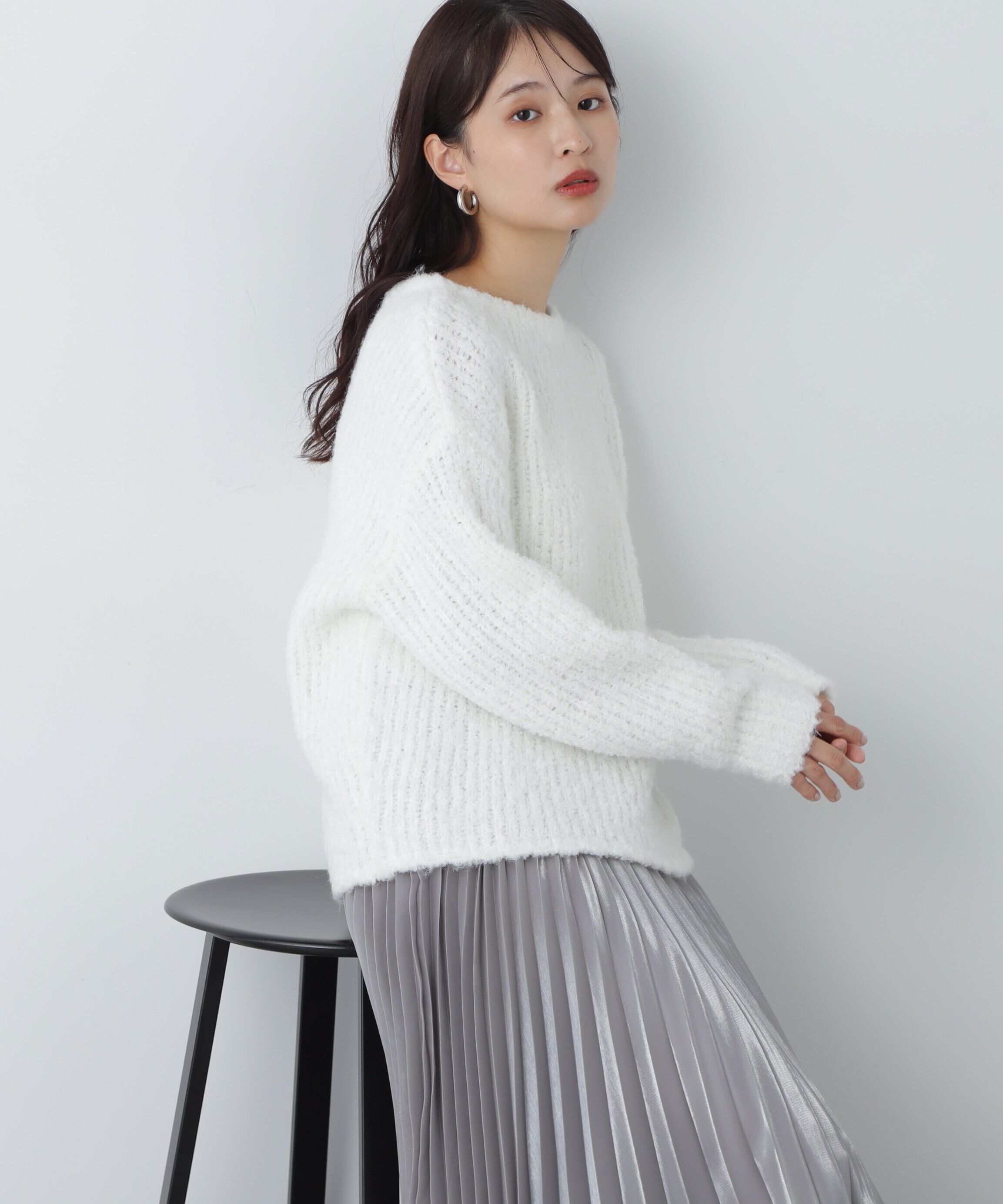  「ブークレニット」|ニット・セーター|オフ