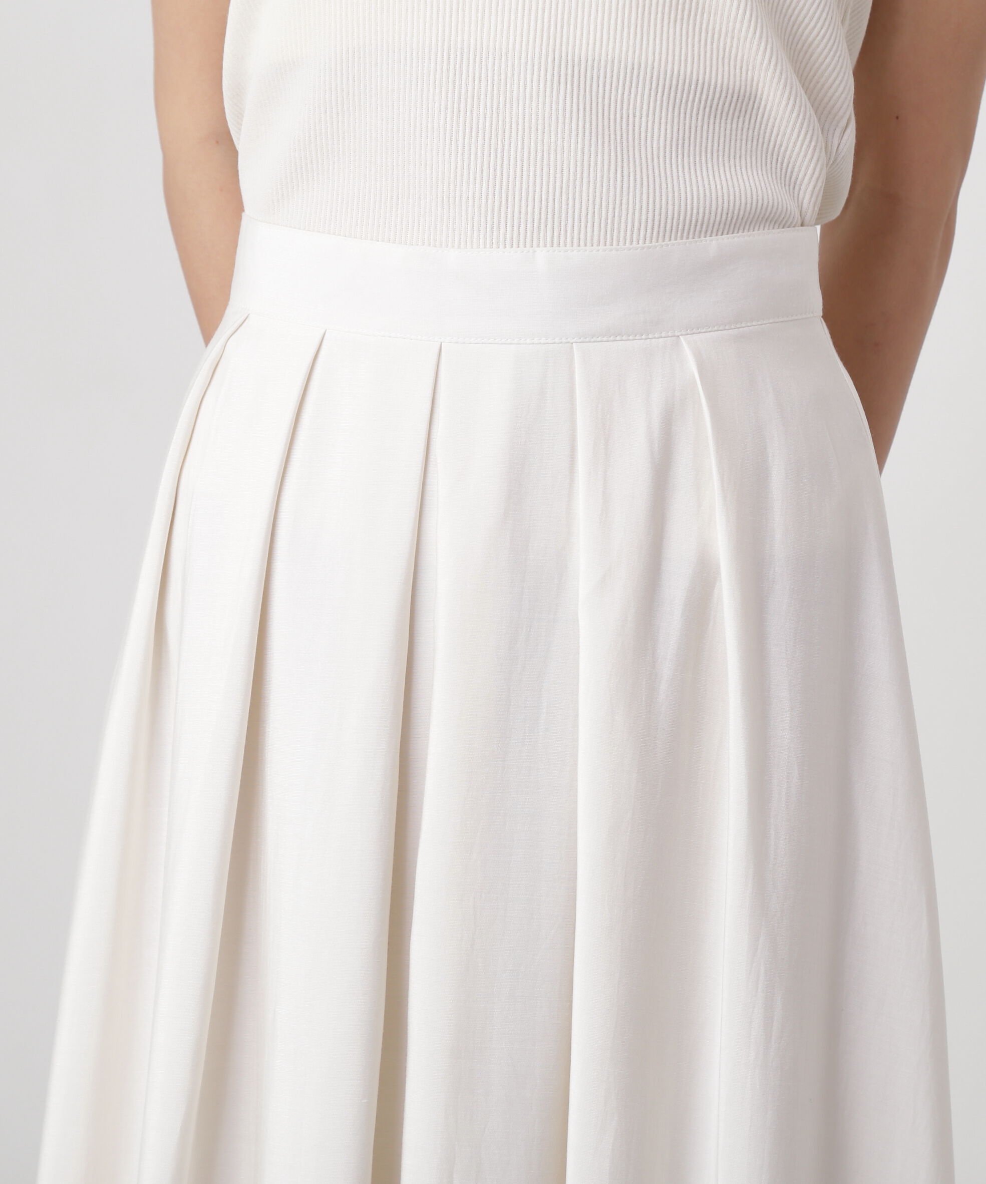  「シアータックフレアスカート」|スカート|