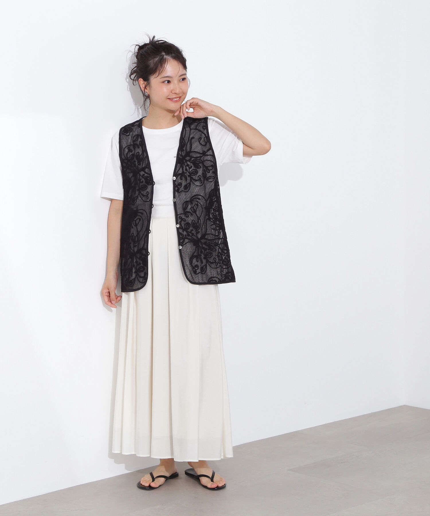  「シアータックフレアスカート」|スカート|