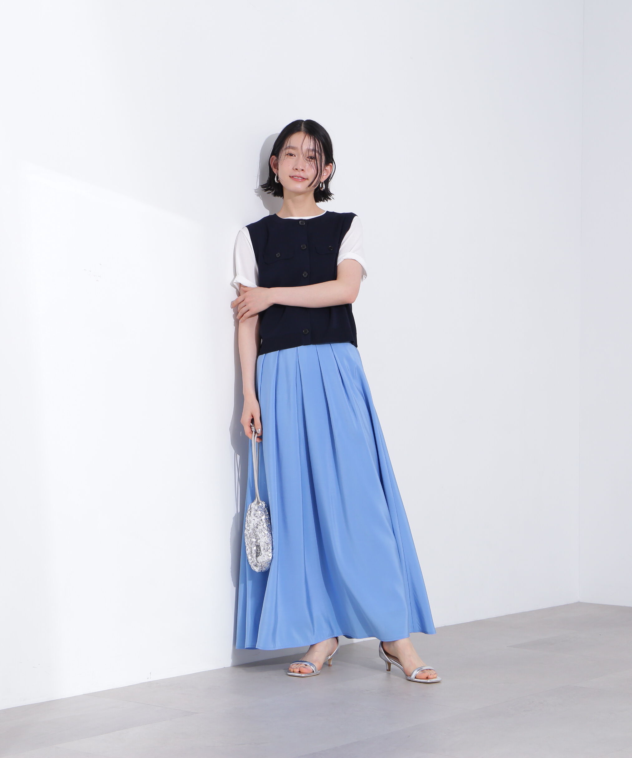  「シアータックフレアスカート」|スカート|