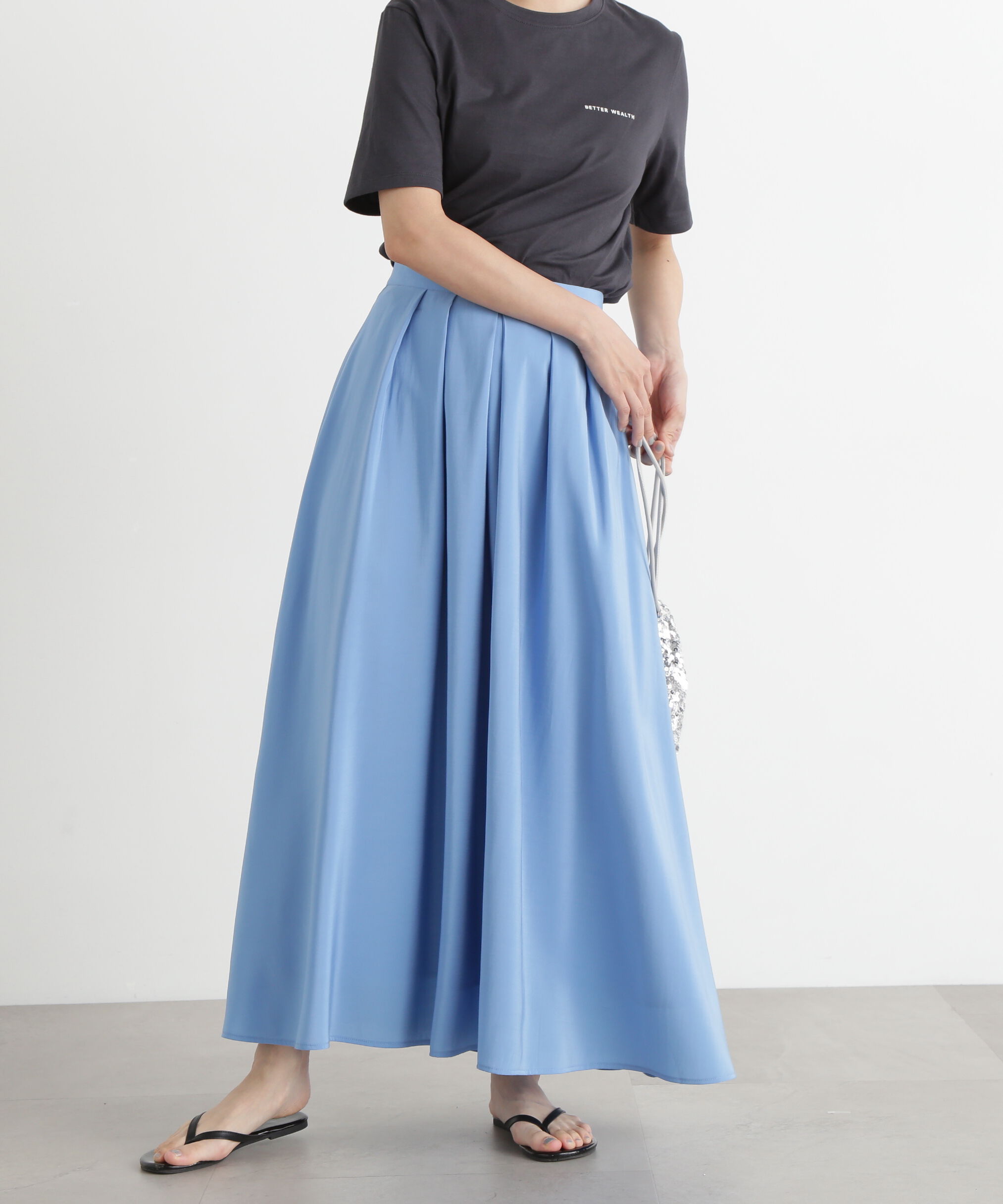  「シアータックフレアスカート」|スカート|