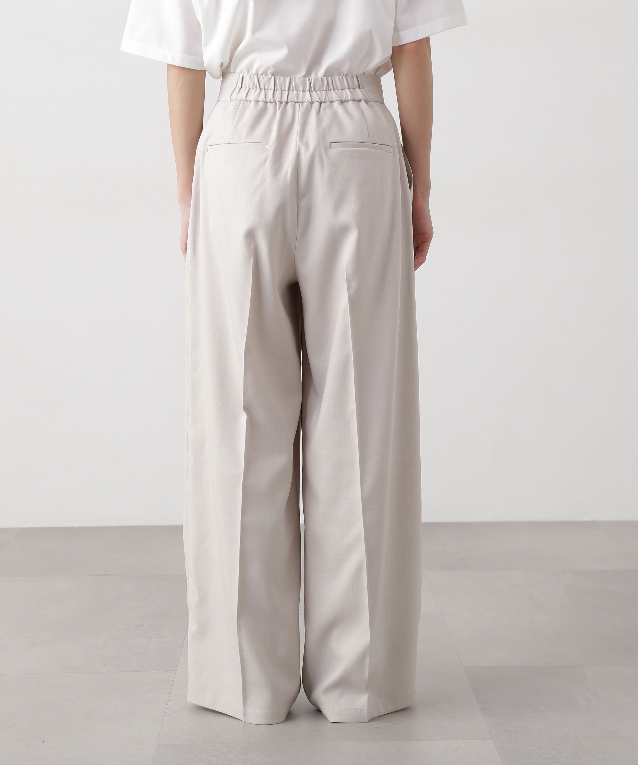  「リネンライクタックパンツ」|その他|