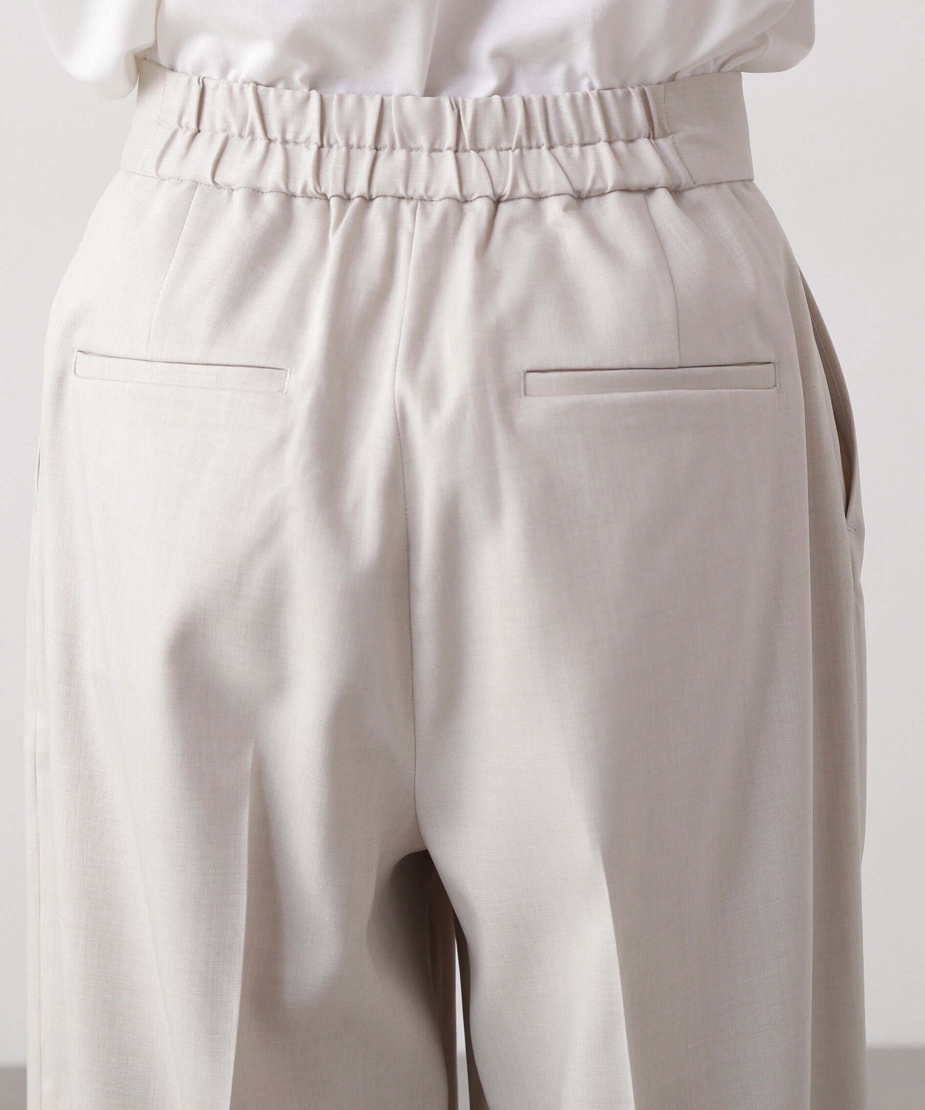  「リネンライクタックパンツ」|その他|