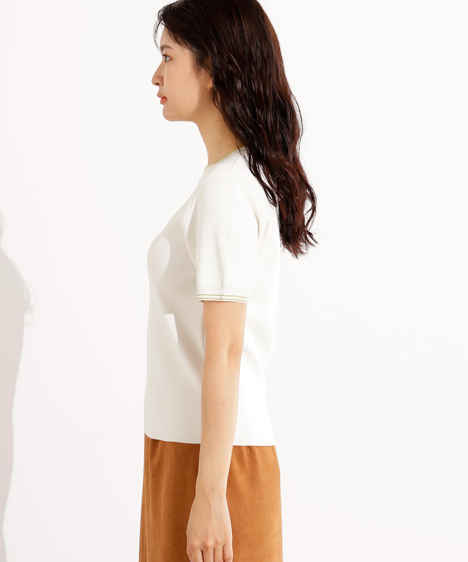  「ラインコンパクトニット」|ニット・セーター|