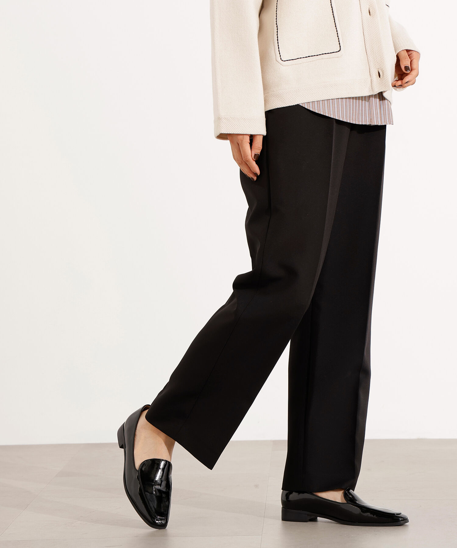  「ベーシックストレートパンツ」|その他|