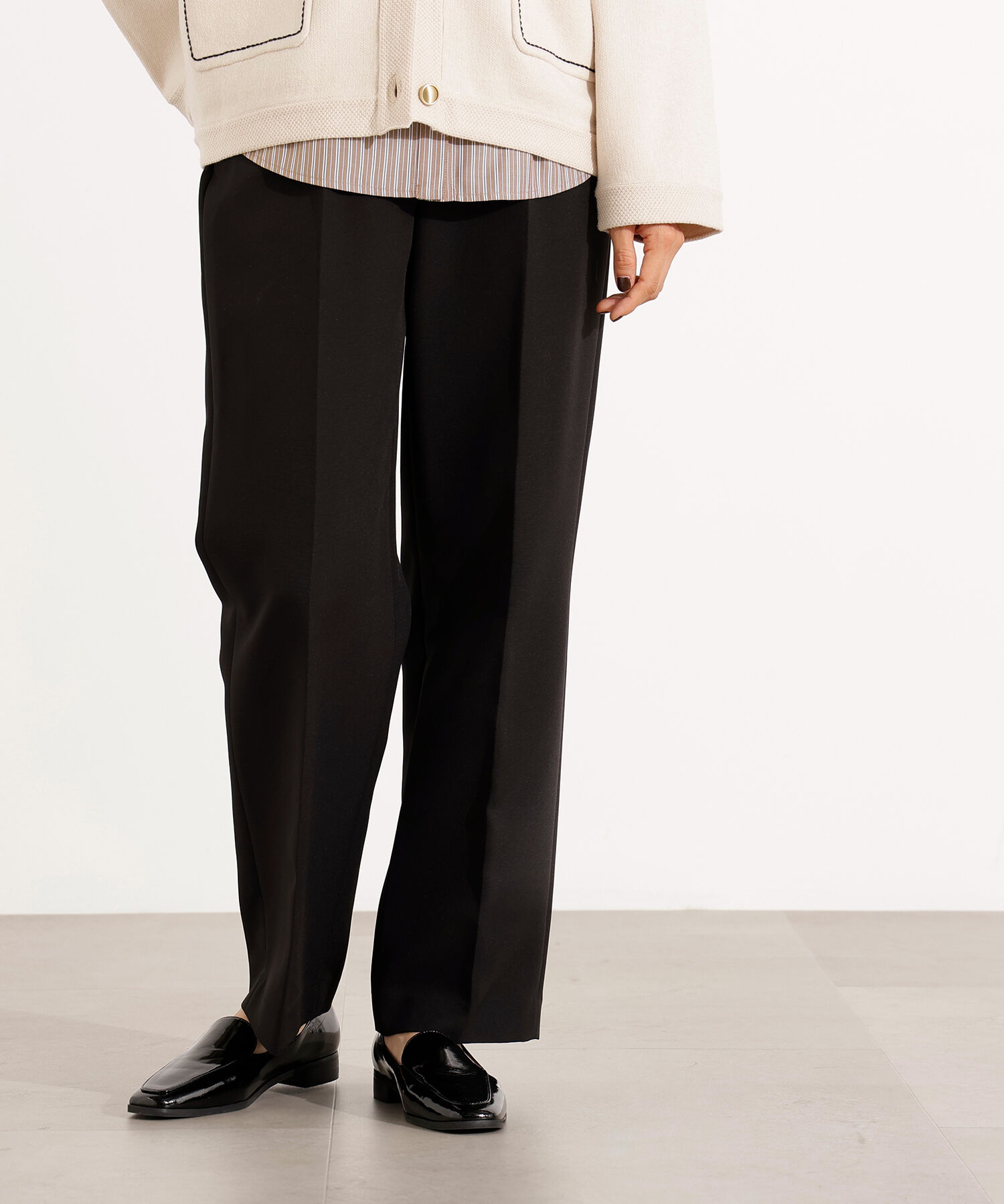  「ベーシックストレートパンツ」|その他|