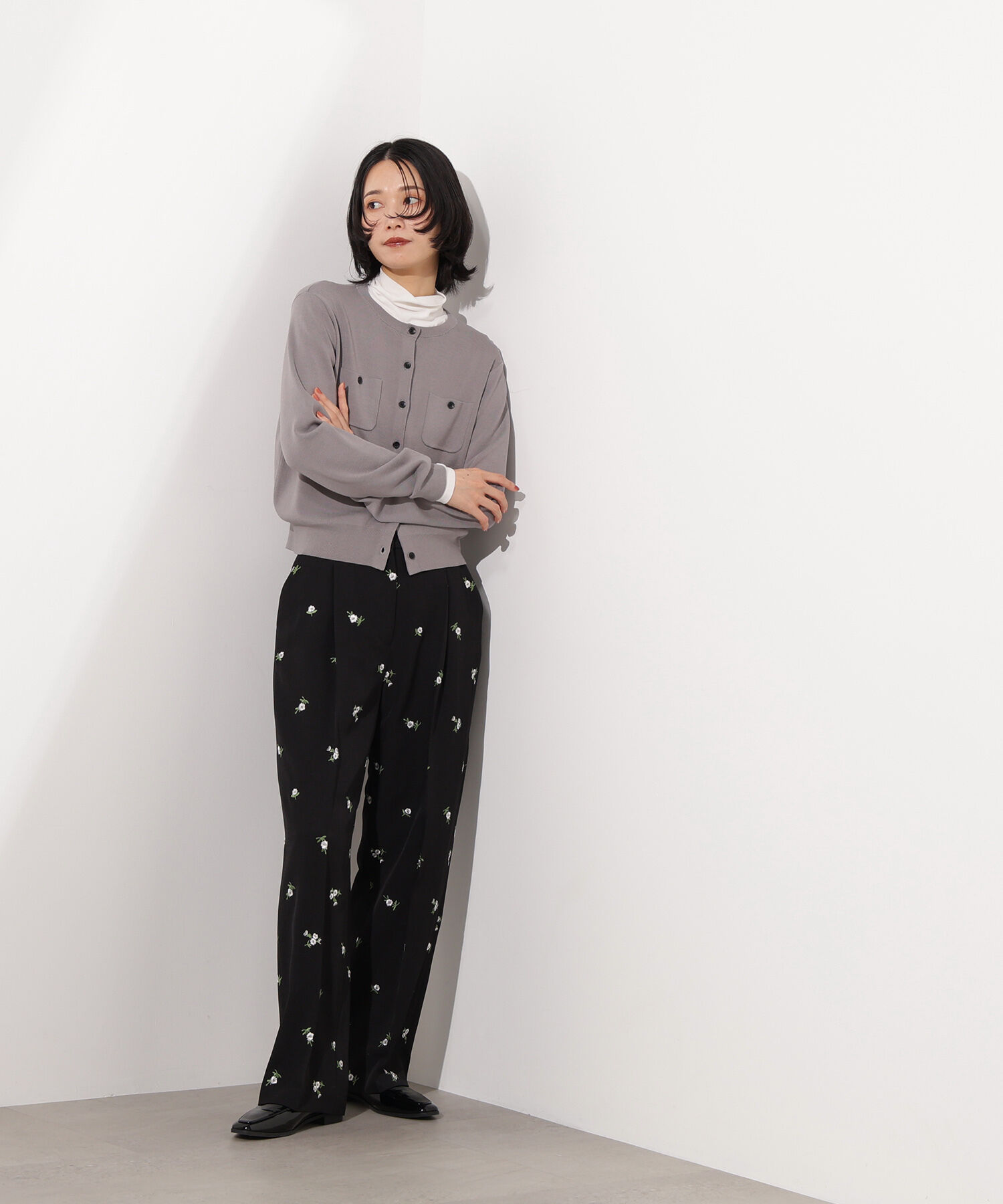  「ベーシックポケットカーディガン」|ニット・セーター|