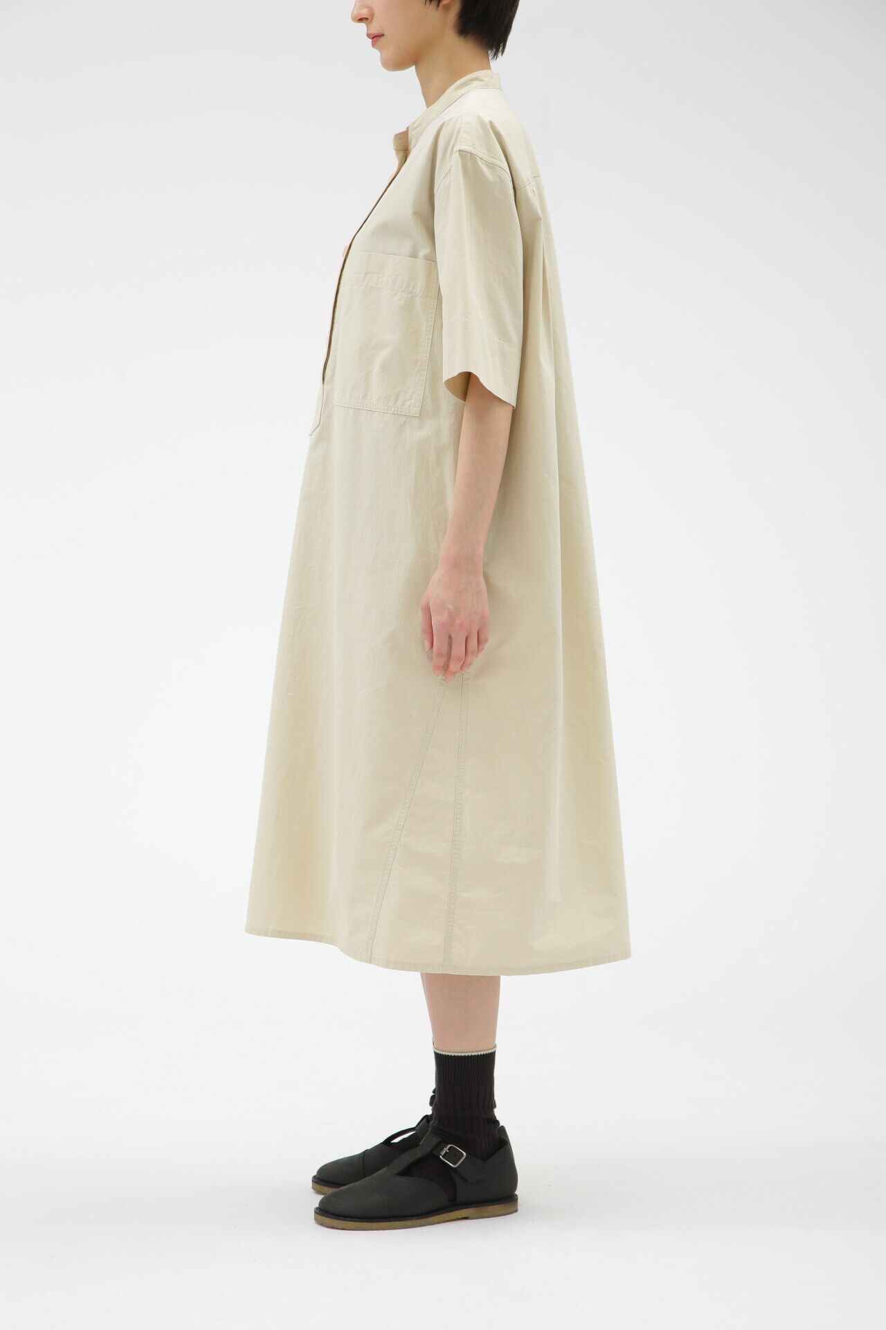 MHL.「COTTON CORD SHIRTING」|ワンピース|