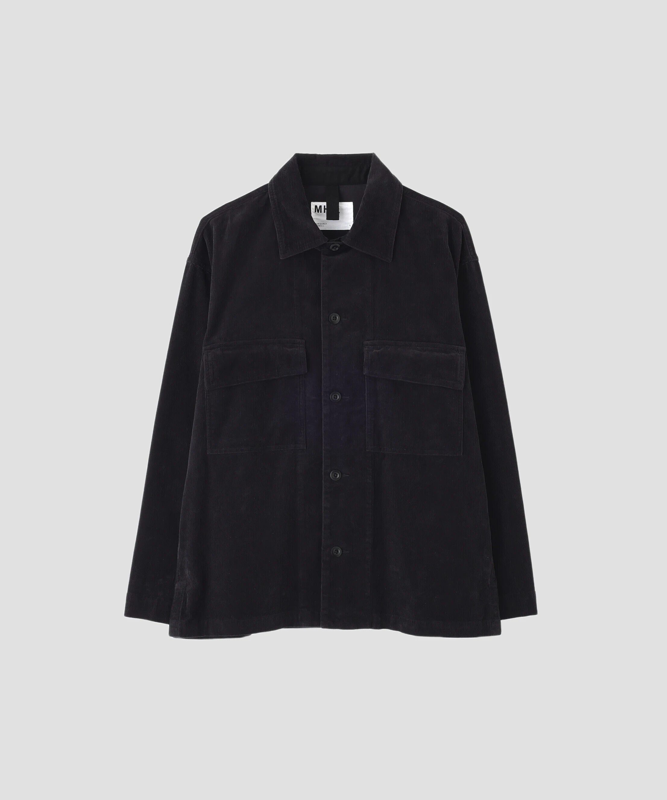 MHL.「DRY COTTON NEEDLECORD SHIRT」|シャツ・ブラウス|