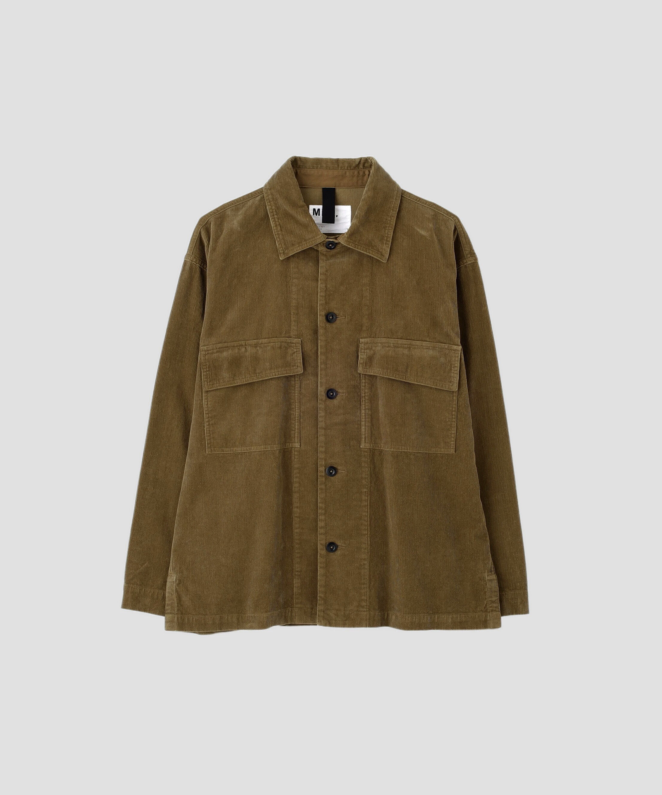 MHL.「DRY COTTON NEEDLECORD SHIRT」|シャツ・ブラウス|