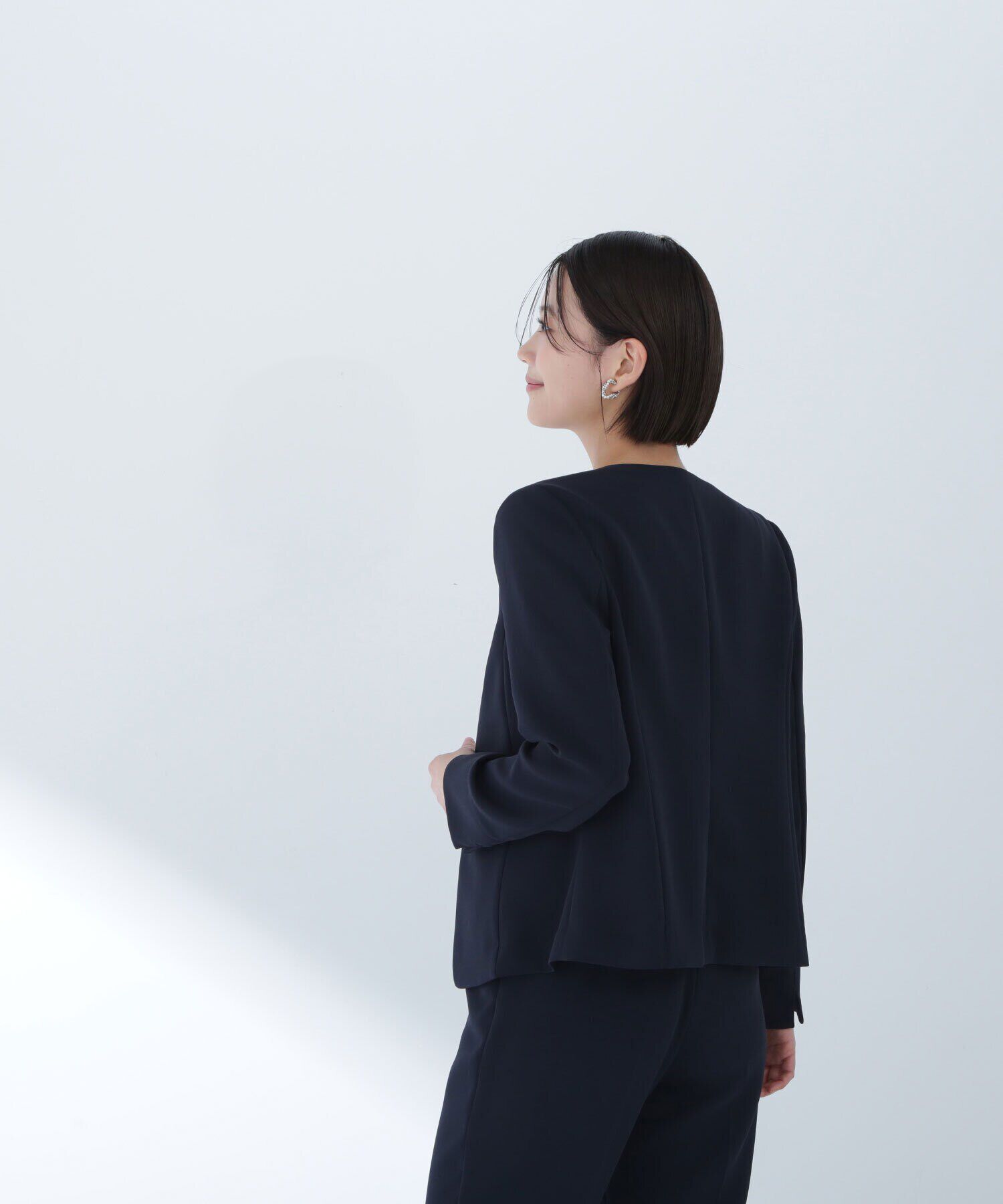  「ドビーツイル SETUP ノーカラージャケット」|その他|