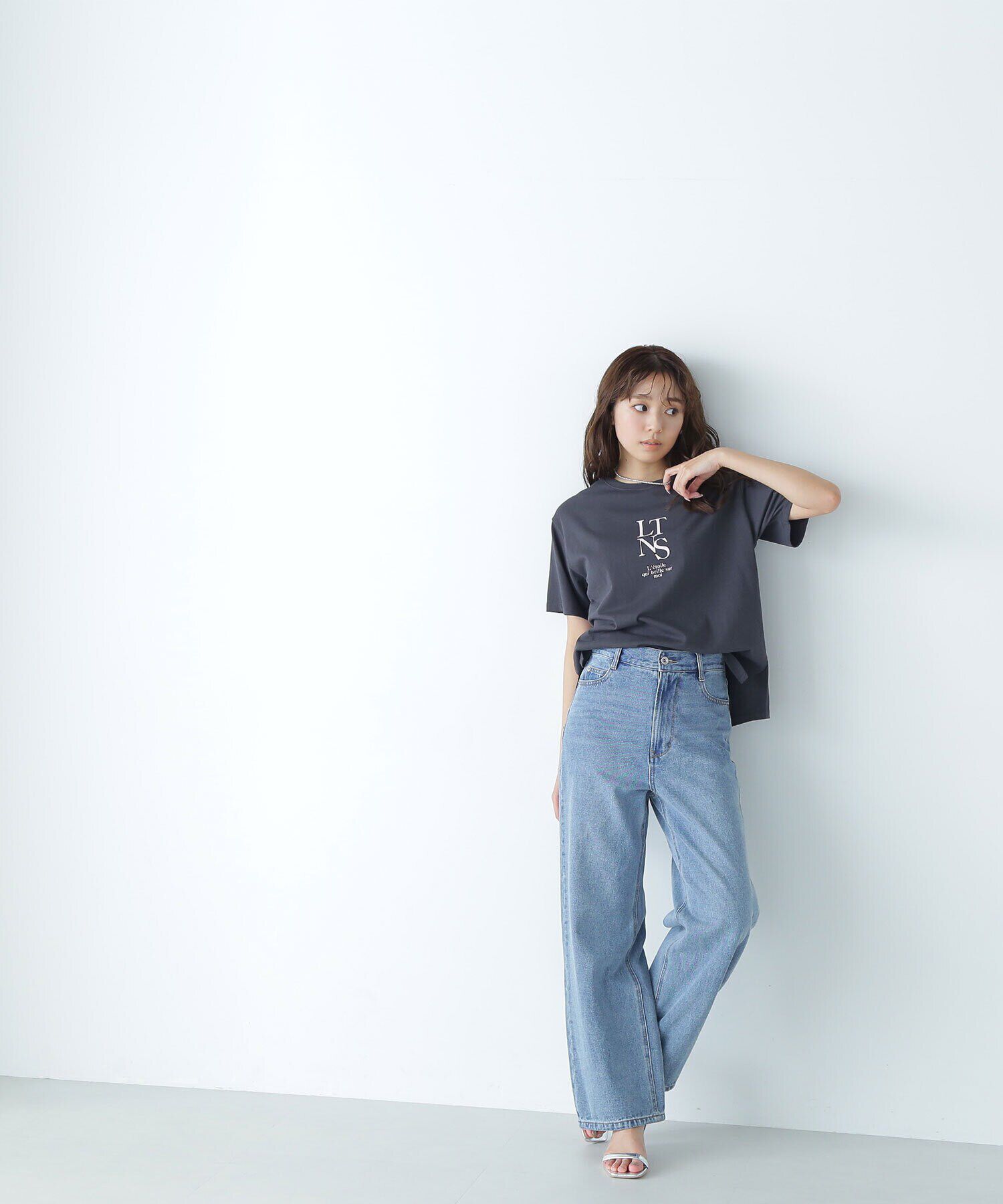  「バーティカルロゴボクシーTシャツ」|Tシャツ・カットソー|