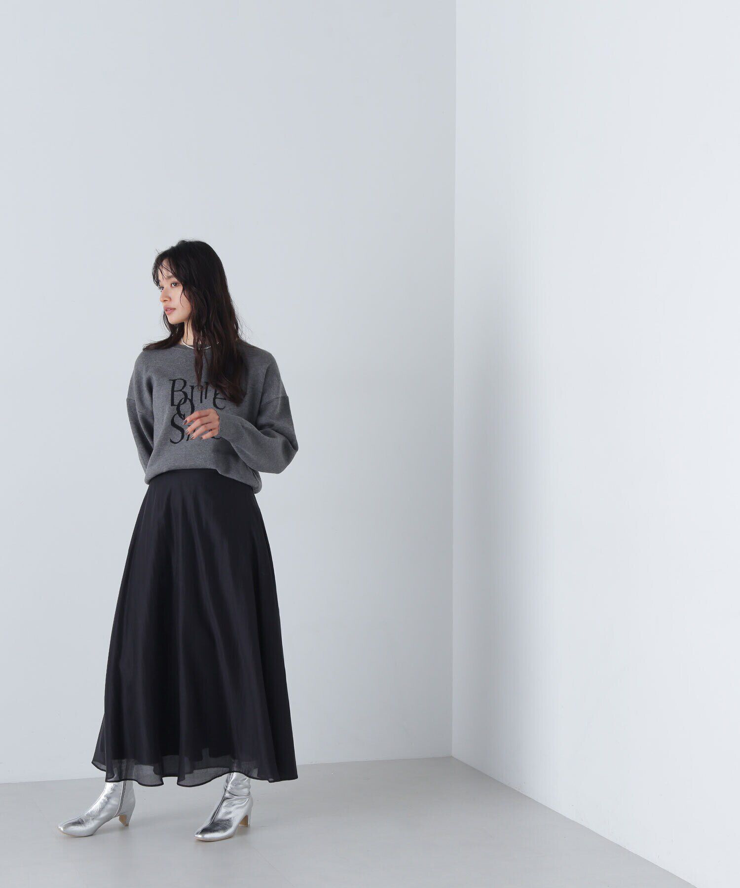  「ジャガードロゴニット」|ニット・セーター|